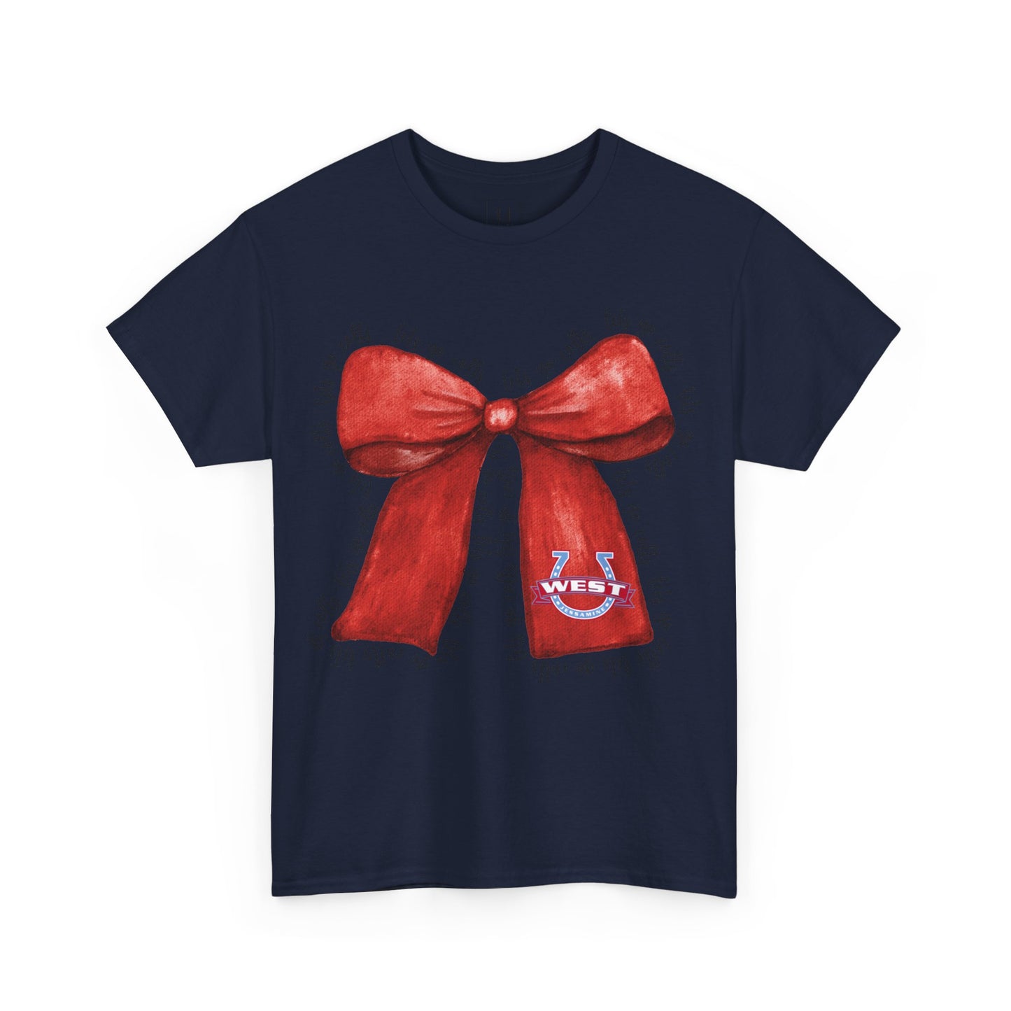 Let's Go Colts Bow - West Horseshoe Logo Unisex T-Shirt
