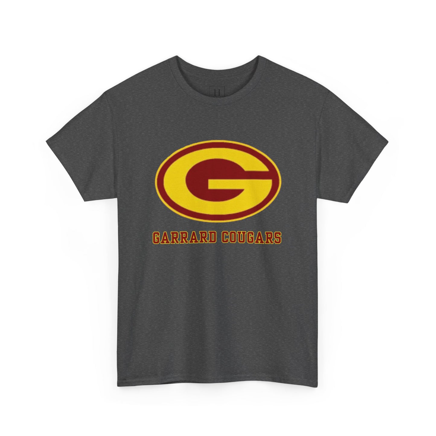 Gold (G) Garrard Middle Cougars T-Shirt (Front Only)