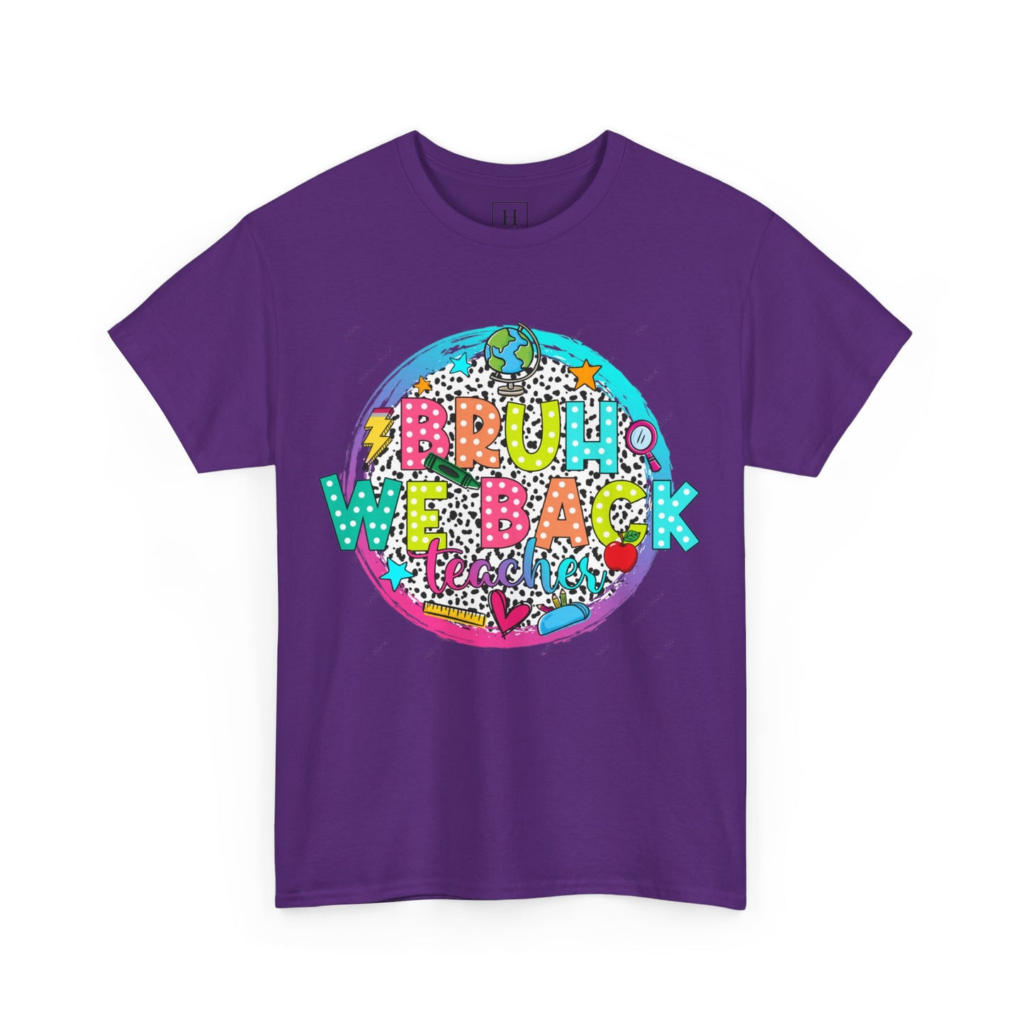 Bruh We Back Teacher T-Shirt