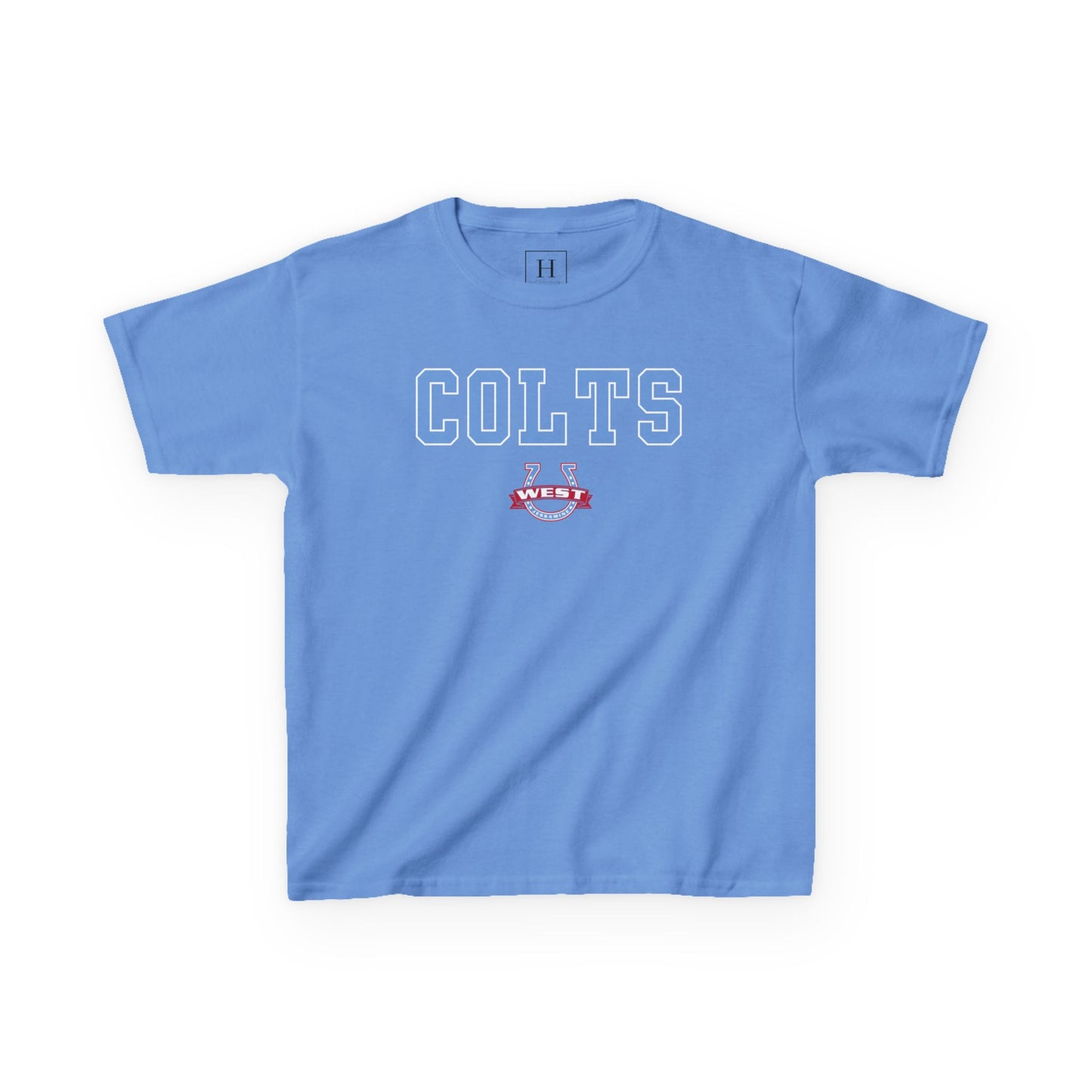 YOUTH --- COLTS - West Horseshoe Logo - Unisex Shirt