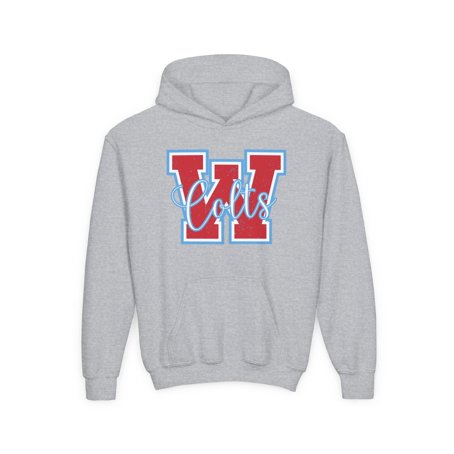 YOUTH -- (W) West Jessamine Colts - Hoodie