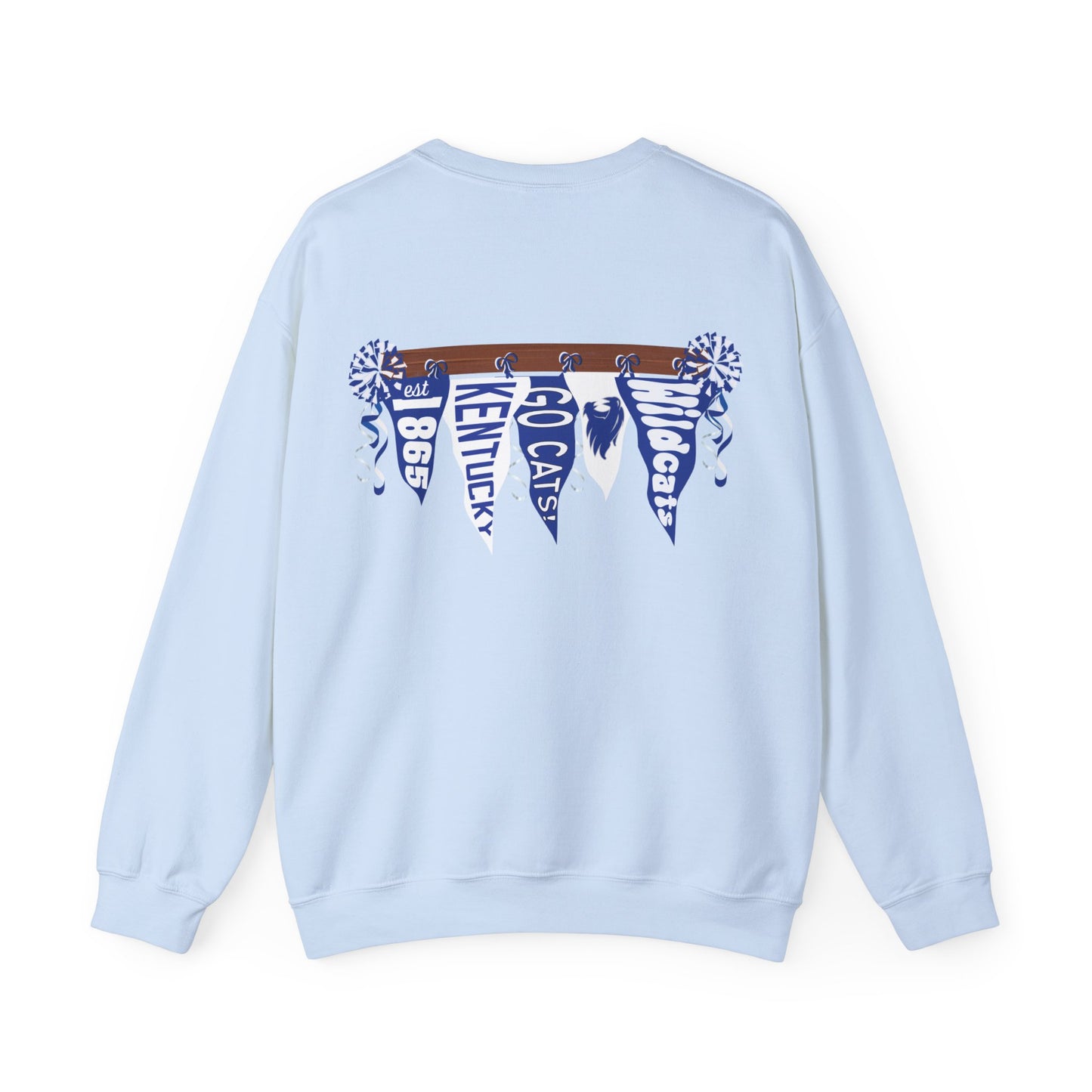 Kentucky Wildcats Pennant Sweater (Front & Back)