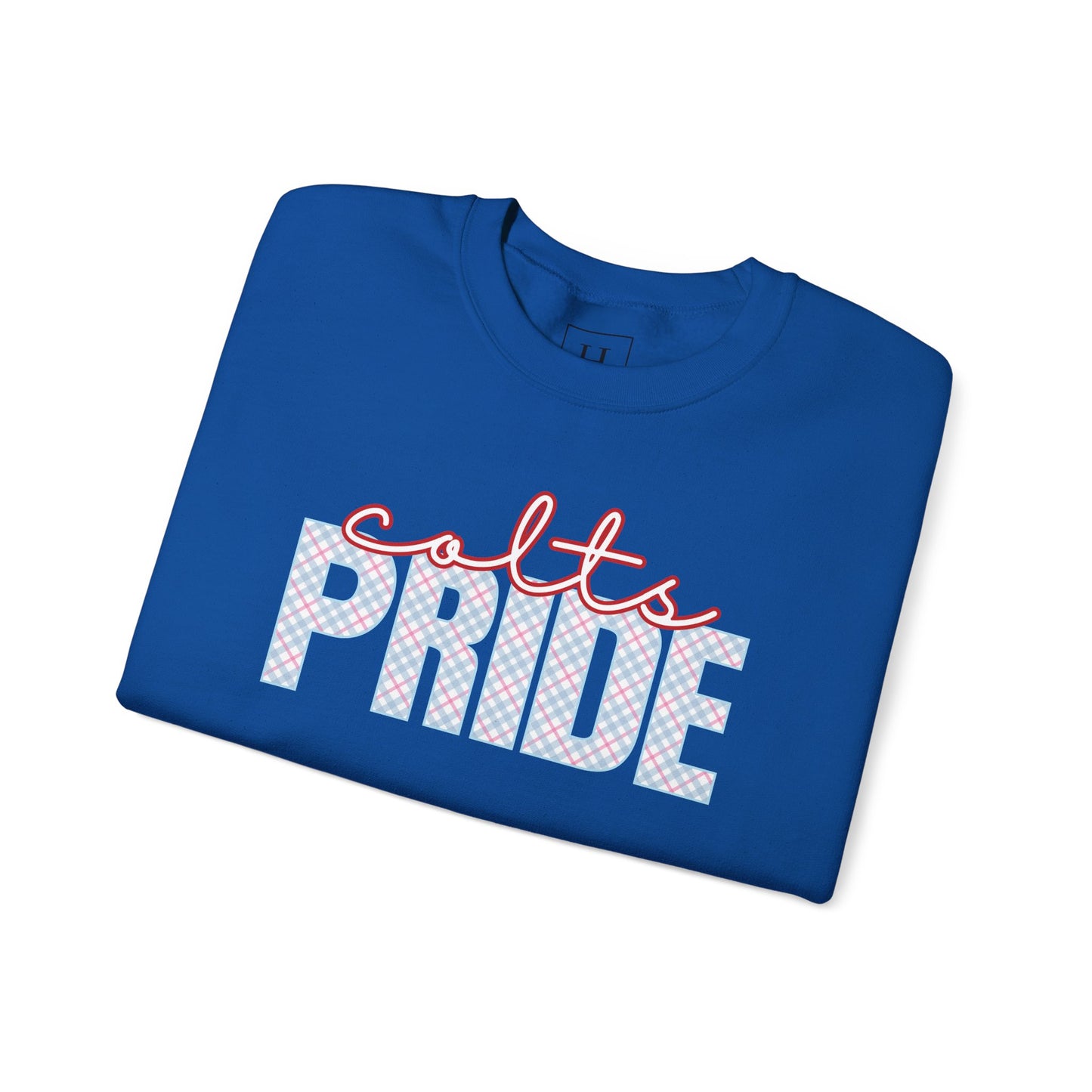 Colts Plaid Pride Sweater