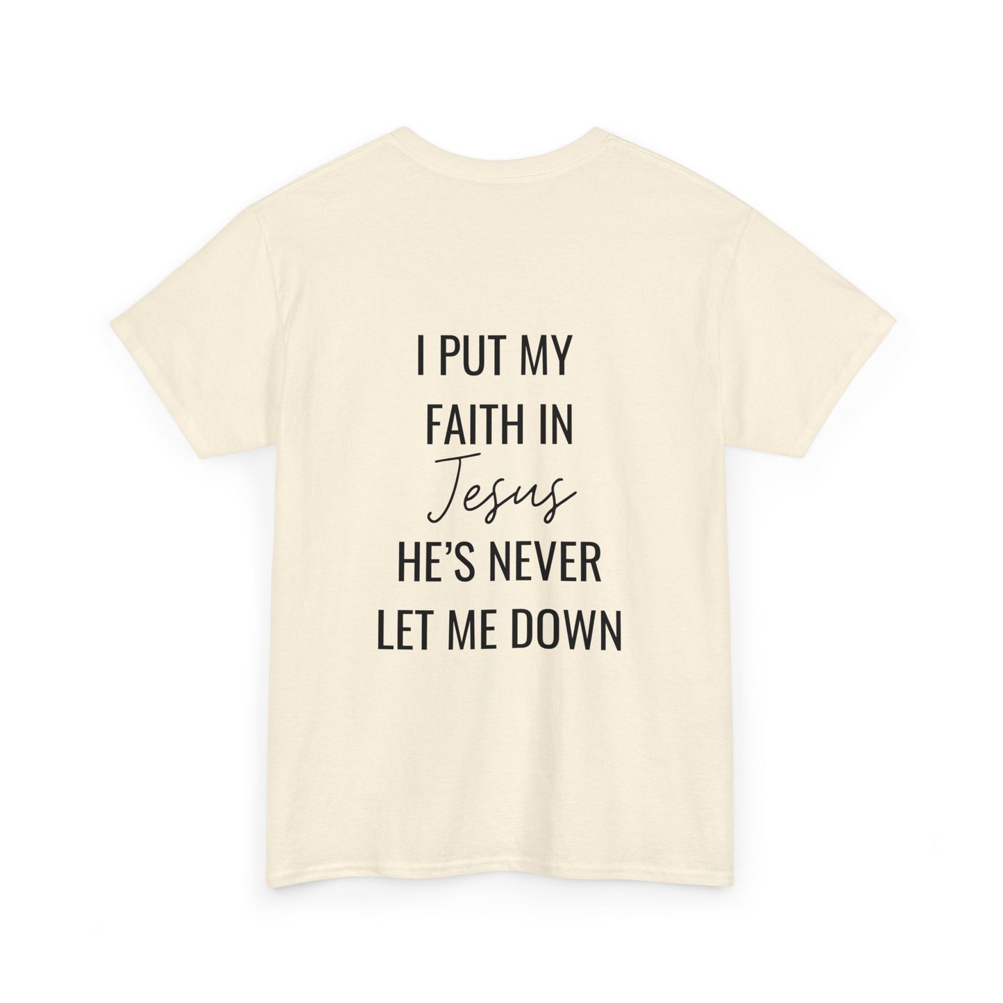faith in jesus christian shirt