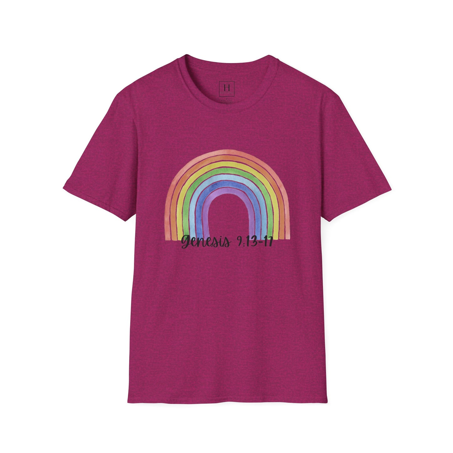 Rainbow Genesis 13 Christian T-shirt