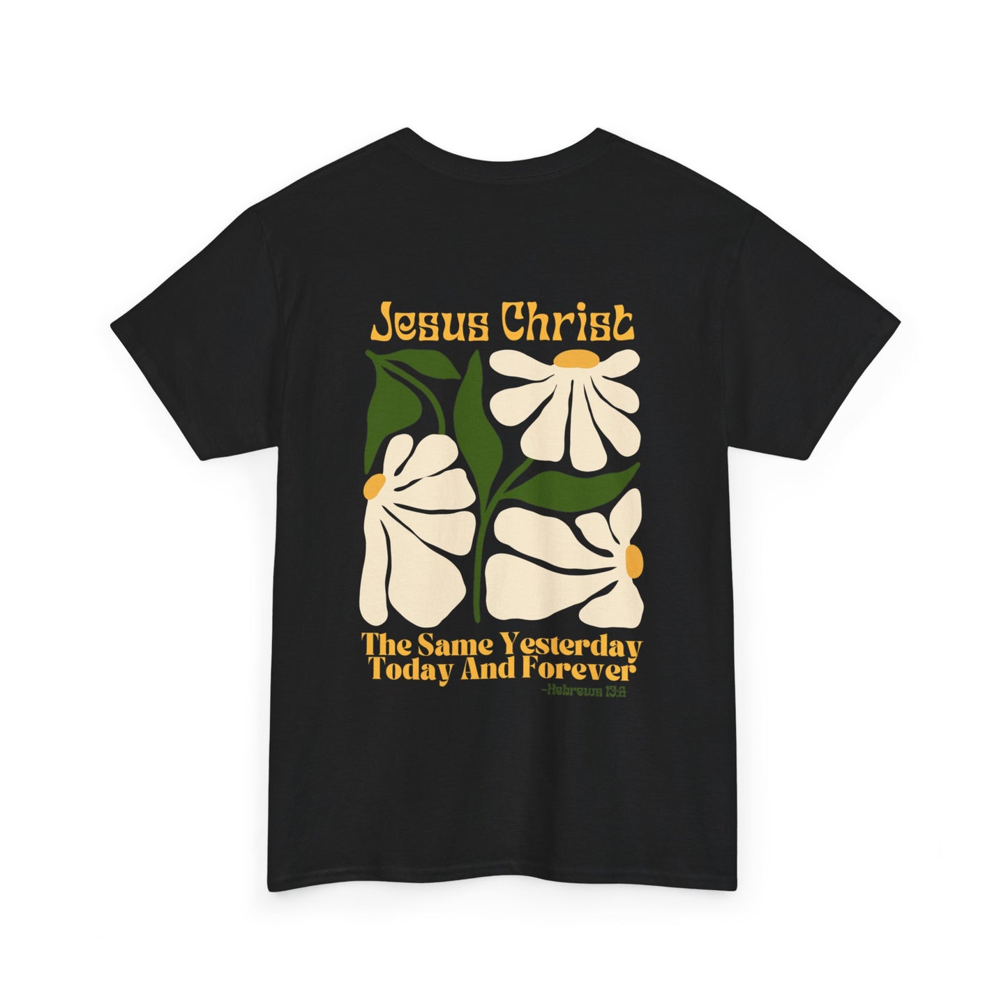 Jesus Never Changes Christian Short Sleeve Tee