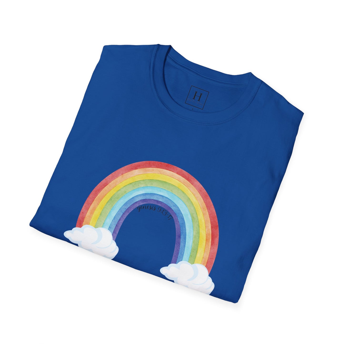 Rainbow God's Promise Genesis 13 Christian T-shirt