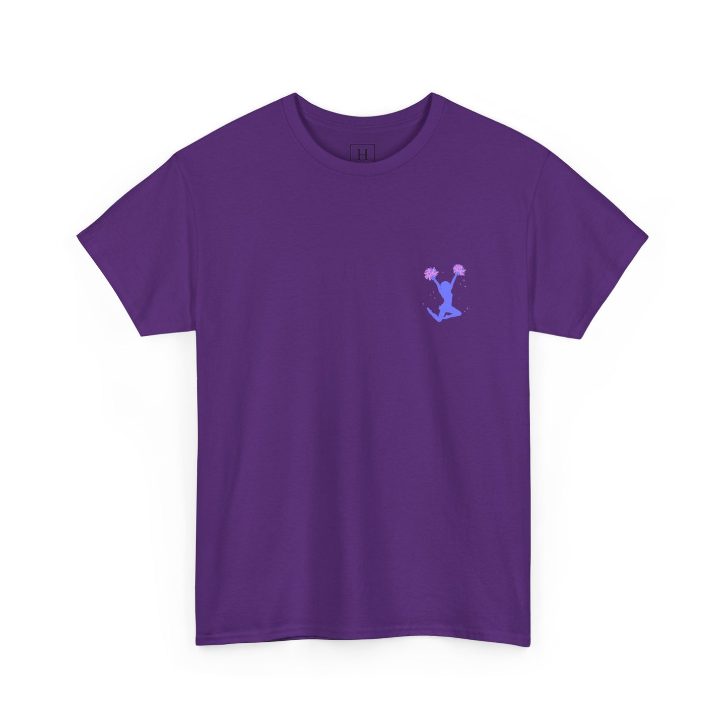 in my cheerleading era front and back cheer adult t-shirt