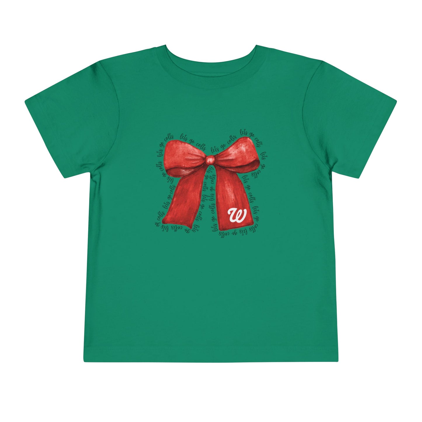 Toddler; West Jessamine Coquette Bow; Let's Go Colts - Unisex T-shirt
