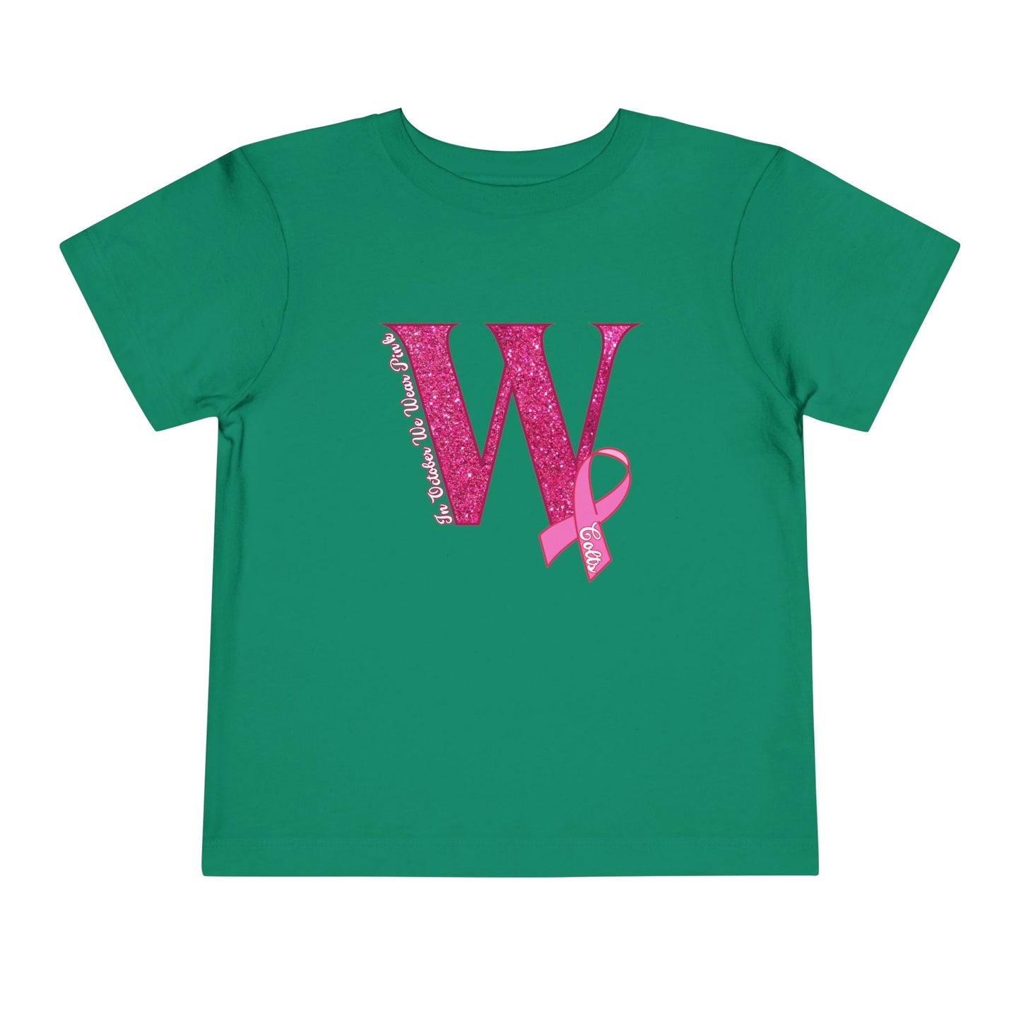 Toddler; West Jessamine (W) In October We Wear Pink; Breast Cancer Awareness - Unisex T-shirt