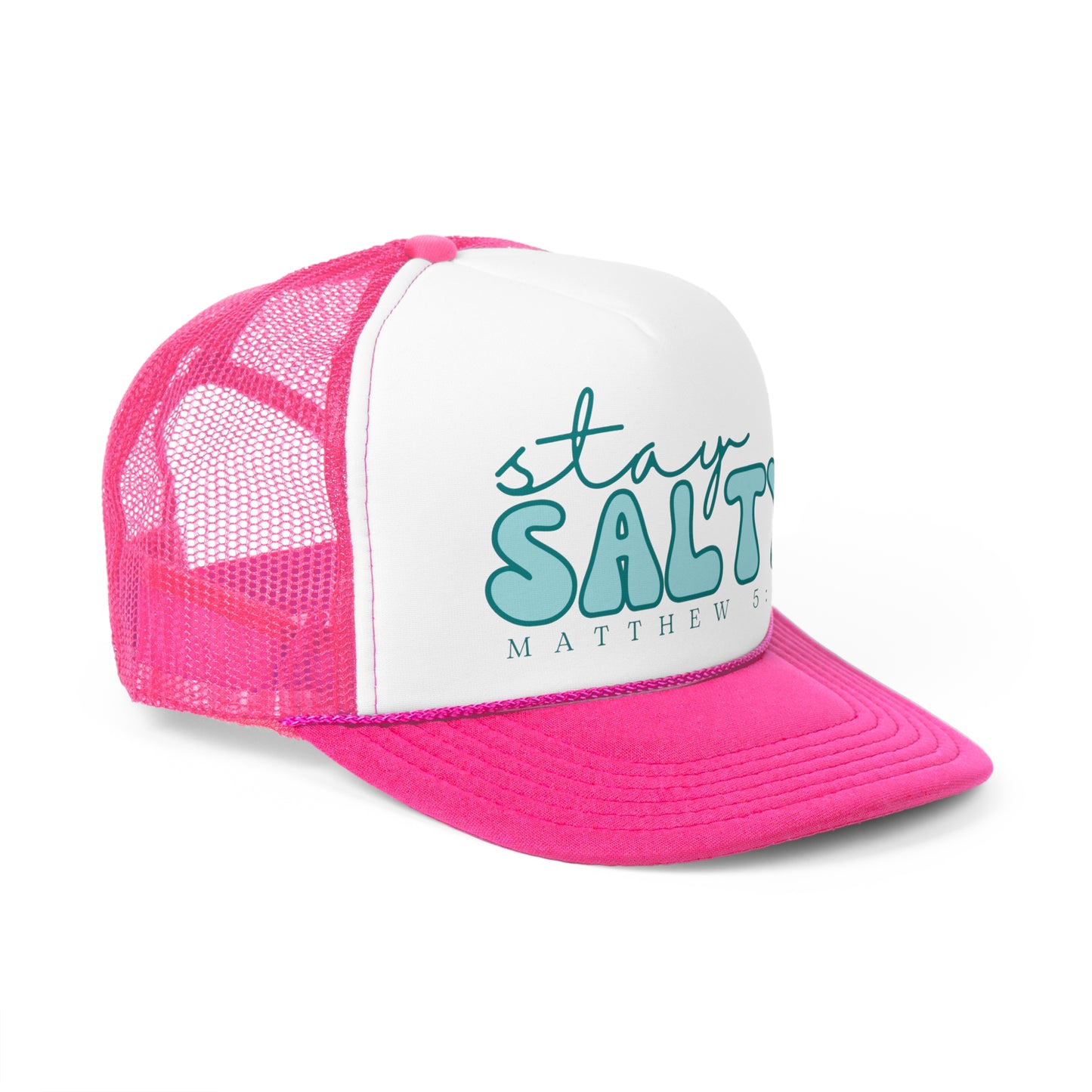 Stay Salty Christian Trucker Hat