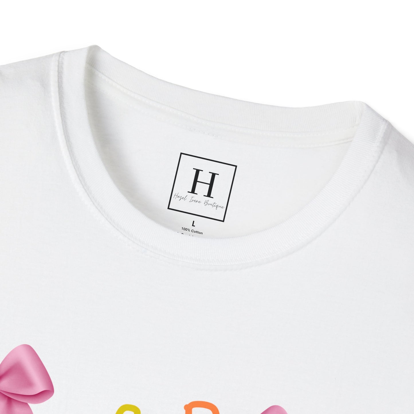 Teachers Life Bow T-Shirt (Front Only)