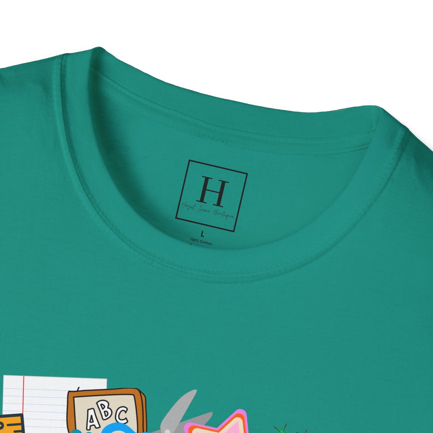Retro Teacher T-Shirt (Front Only)