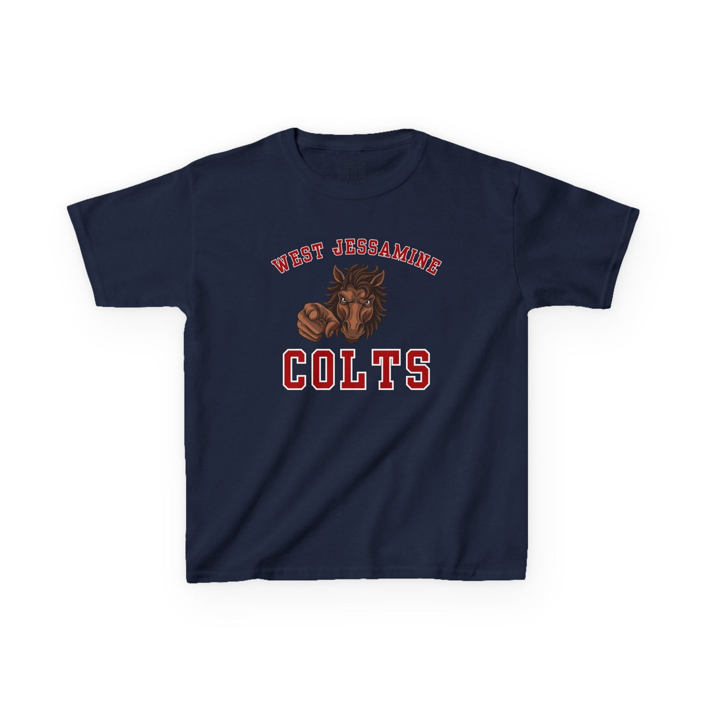 YOUTH --- West Jessamine Colts Mascot - YOU -- Unisex Tee