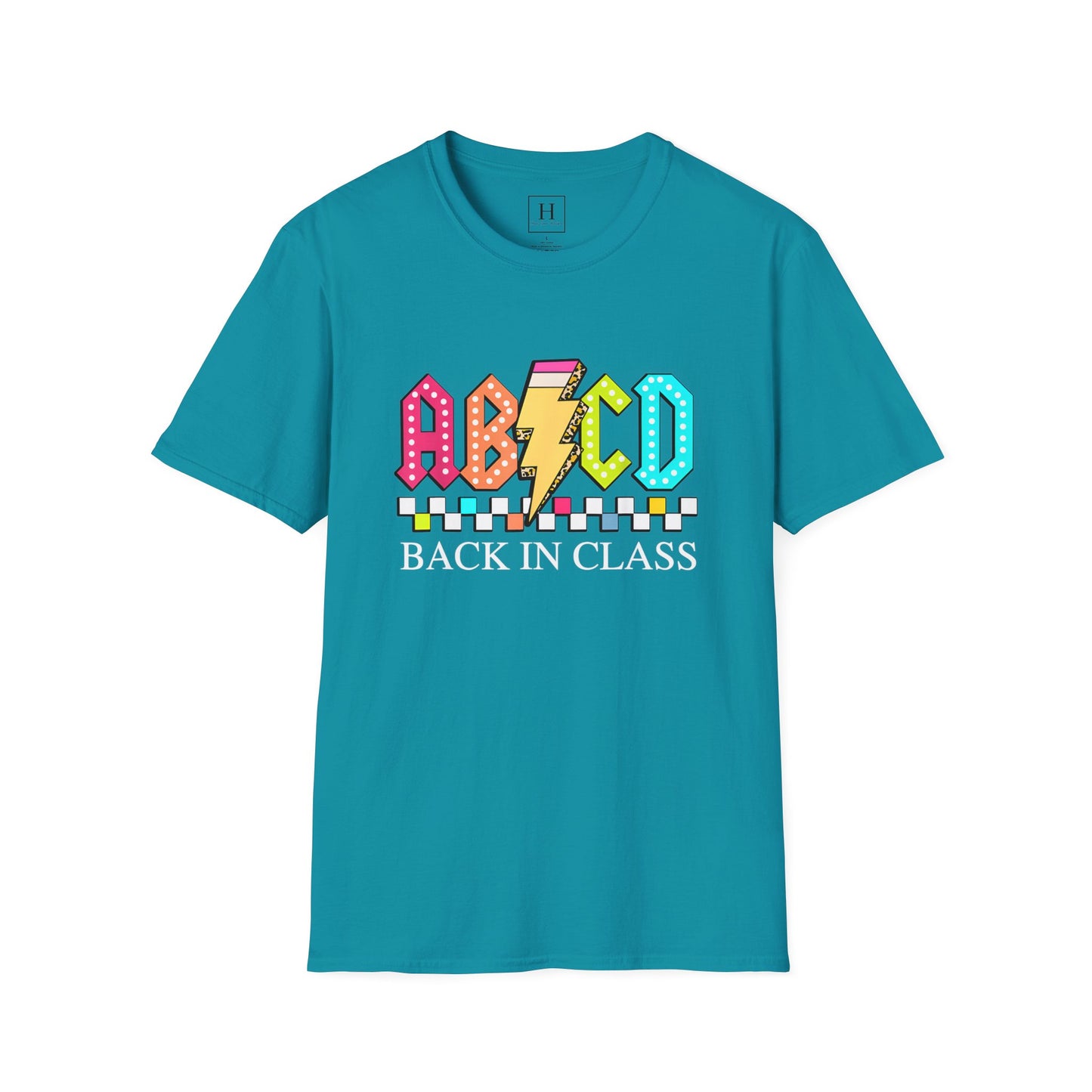 ABCD TOUR Teacher T-Shirt (Front & Back)