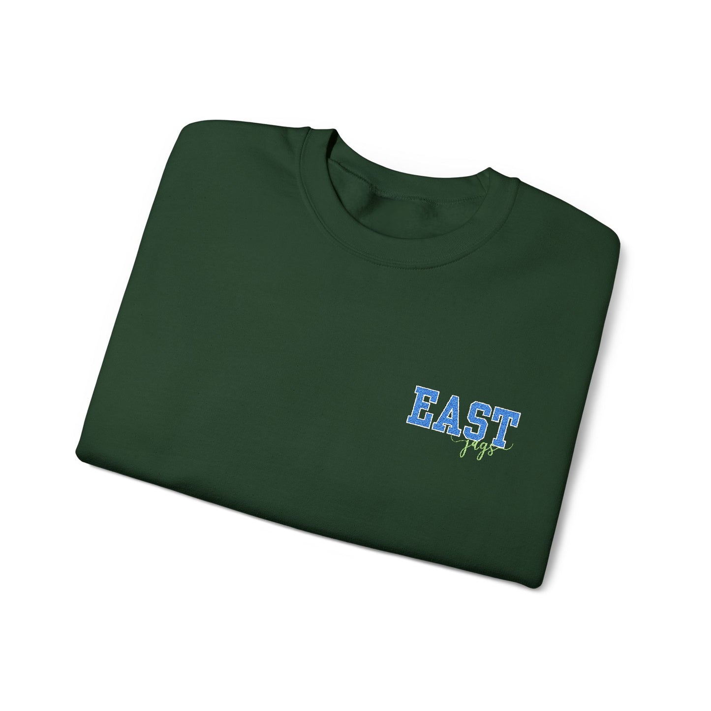 East Jessamine Jags Crewneck Sweatshirt | Unisex Pullover -- Embroidered