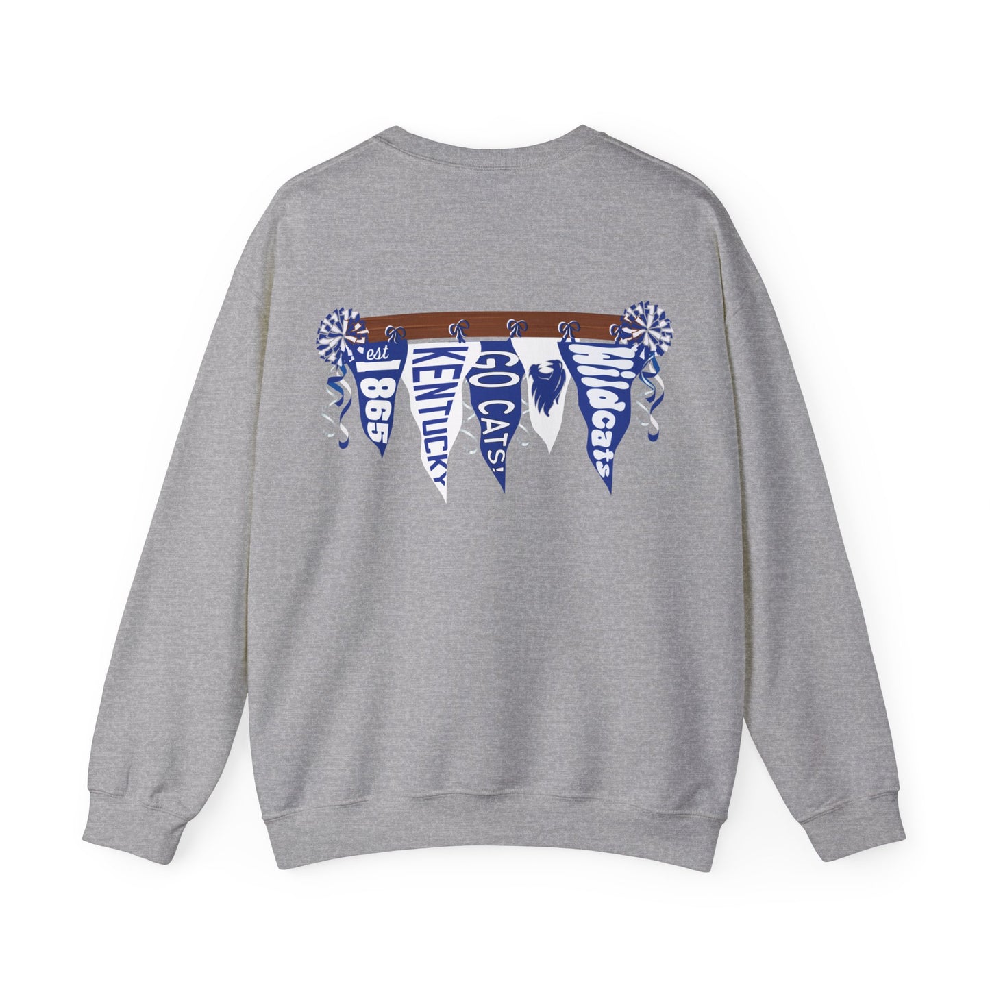 Kentucky Wildcats Pennant Sweater (Front & Back)