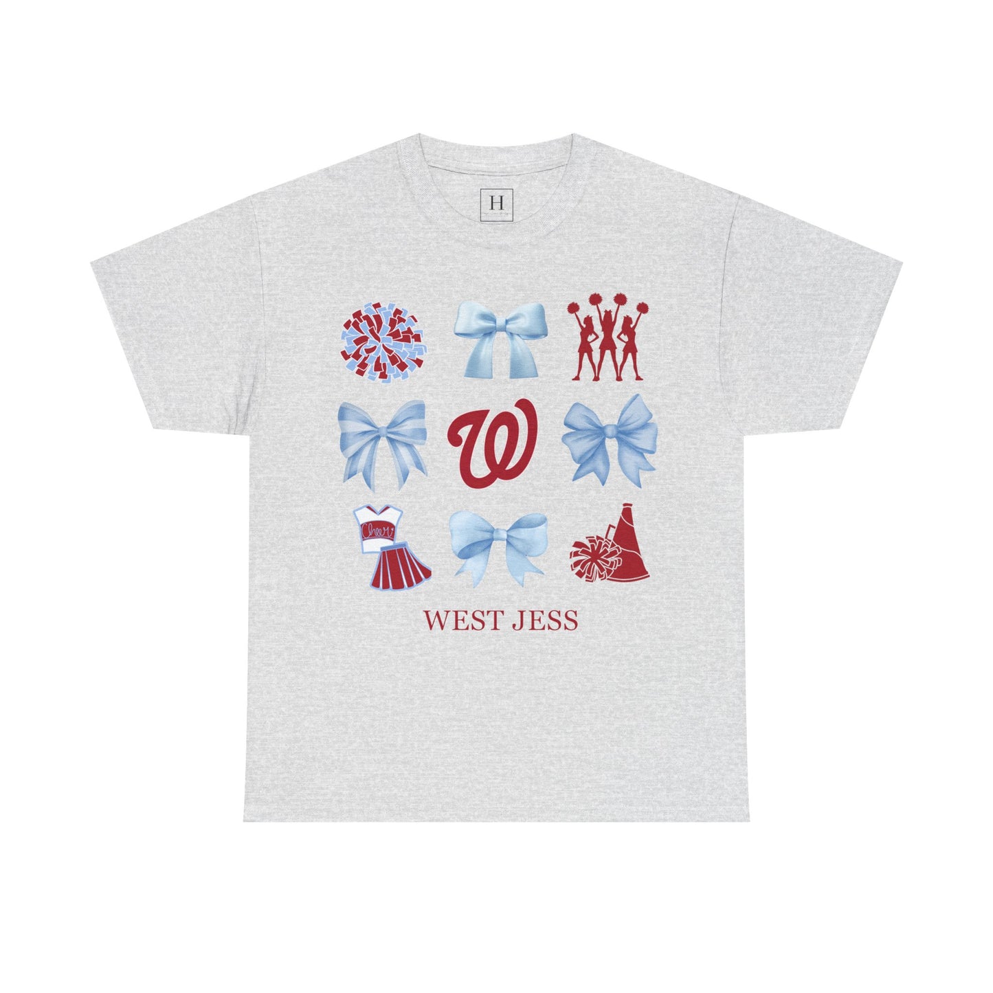 West Jessamine Cheer Coquette Bows Unisex Tee