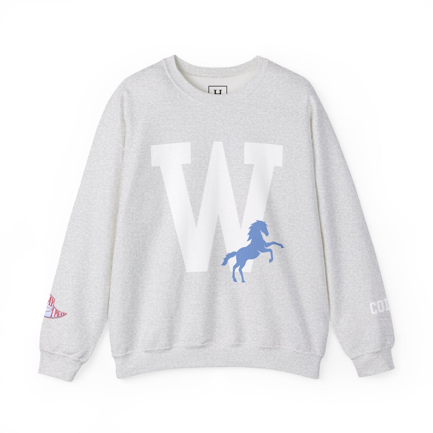Crewneck Sweatshirt - W HORSE Colts Sweater West Jessamine