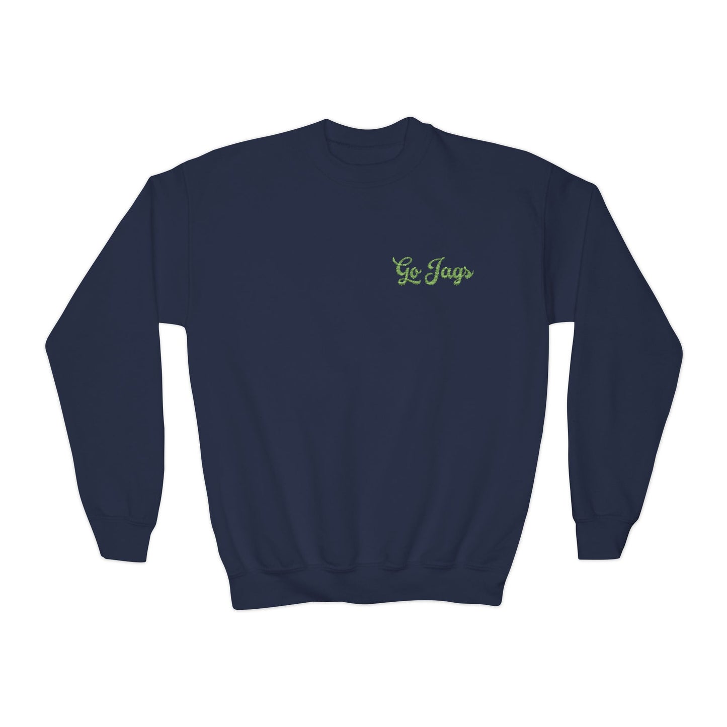 Youth East Jessamine "Go Jags" Crewneck Sweatshirt - Unisex - Embroidered