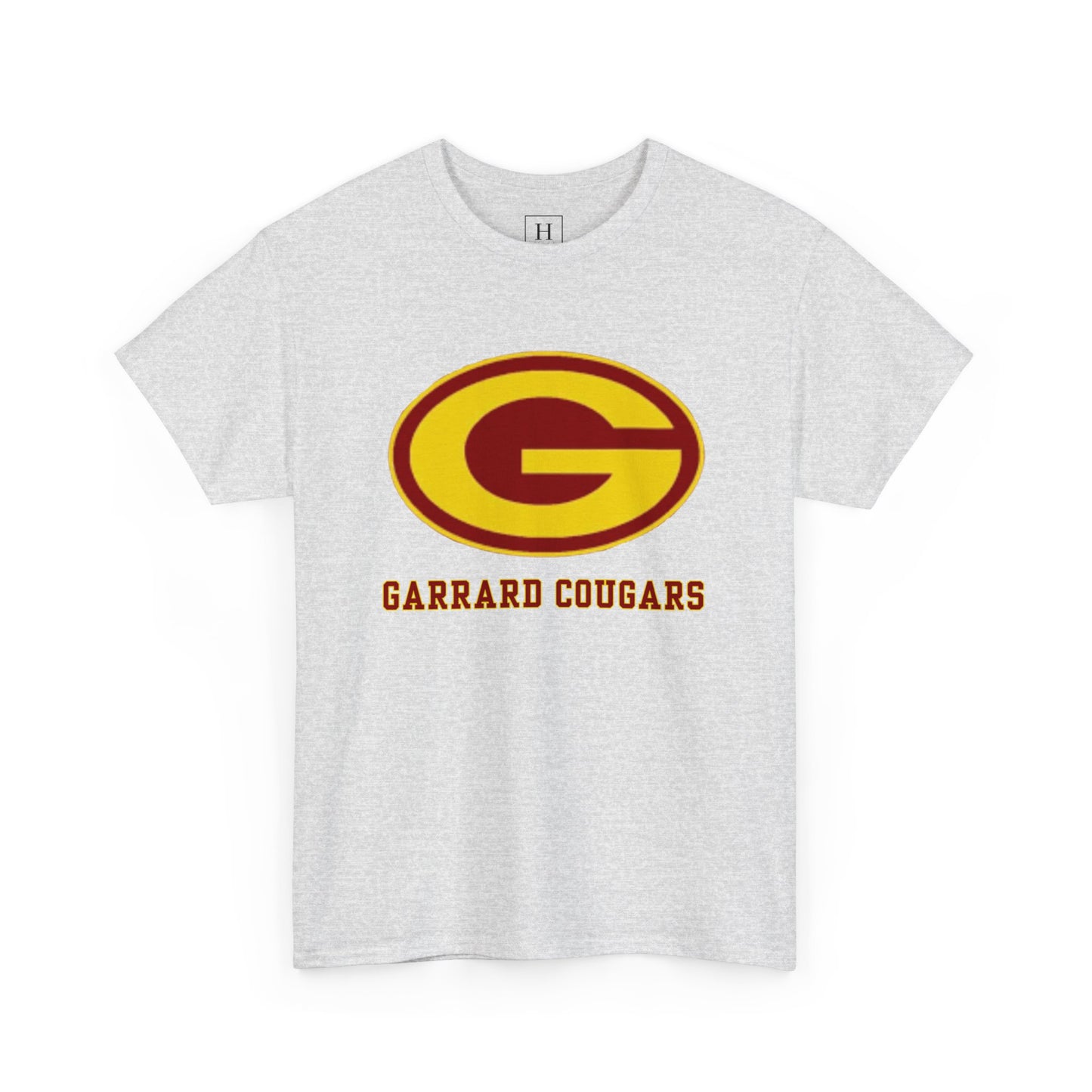 Gold (G) Garrard Middle Cougars T-Shirt (Front Only)