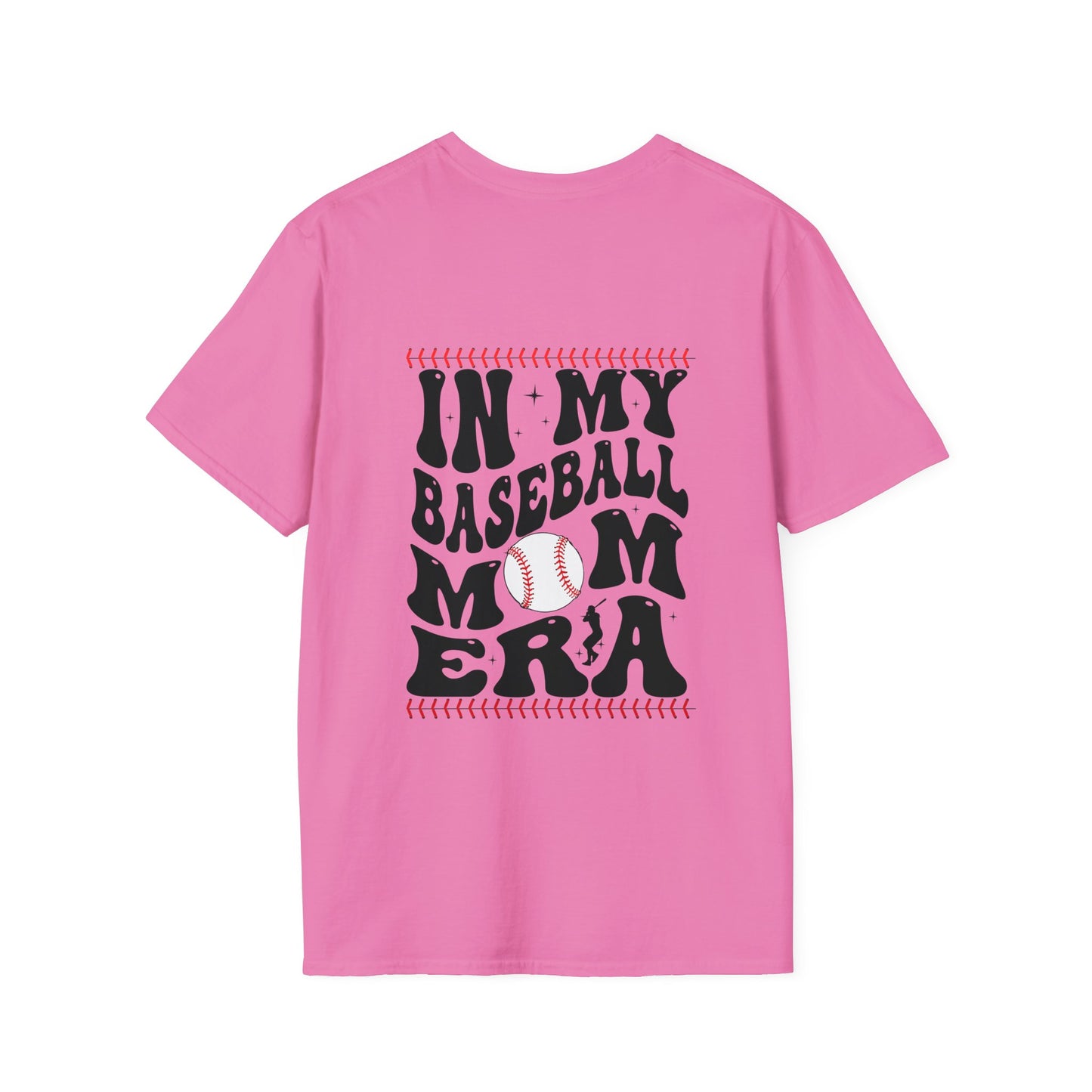In my baseball mom era front and back Jersey Short Sleeve Tee