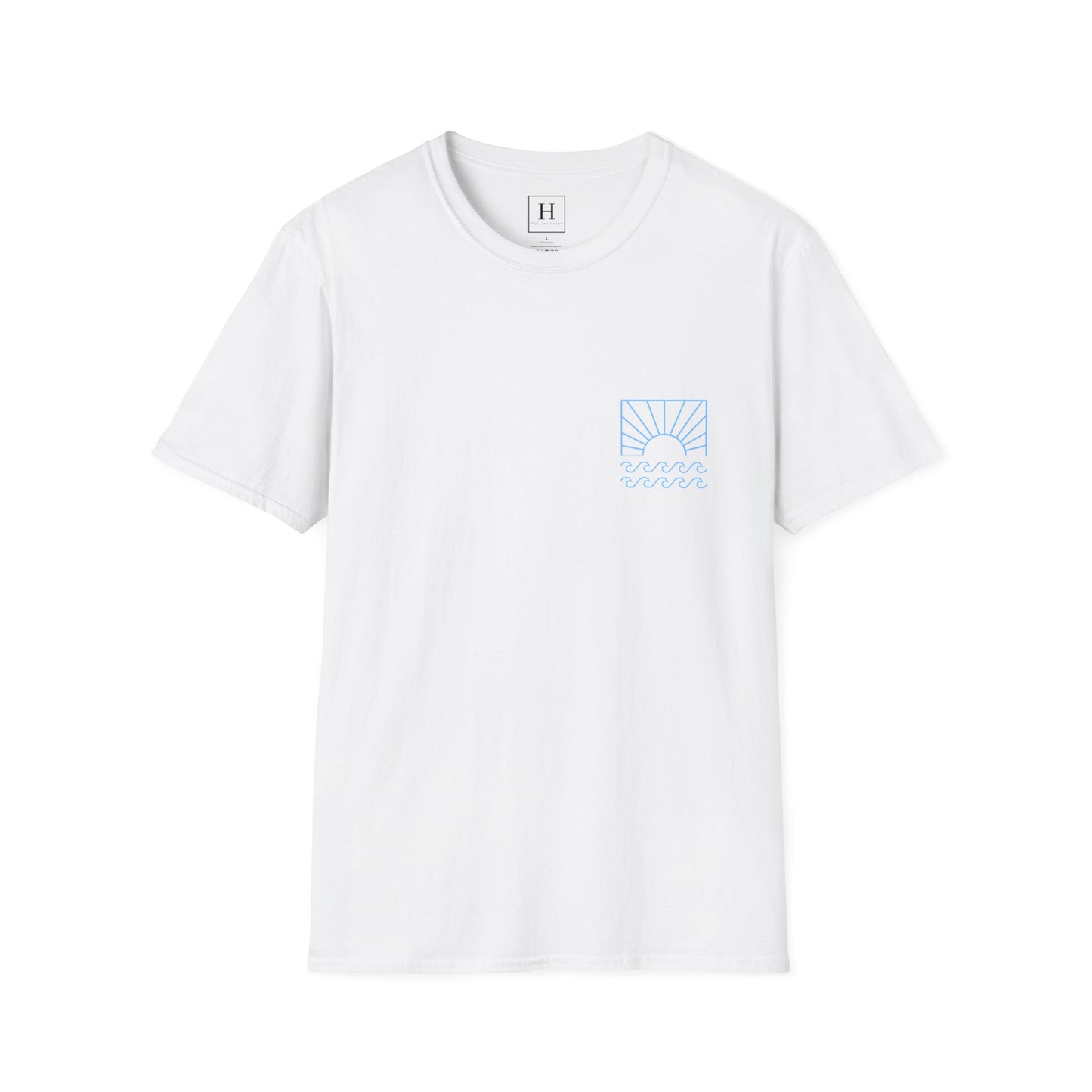 be the light christian bible blue (front and back)