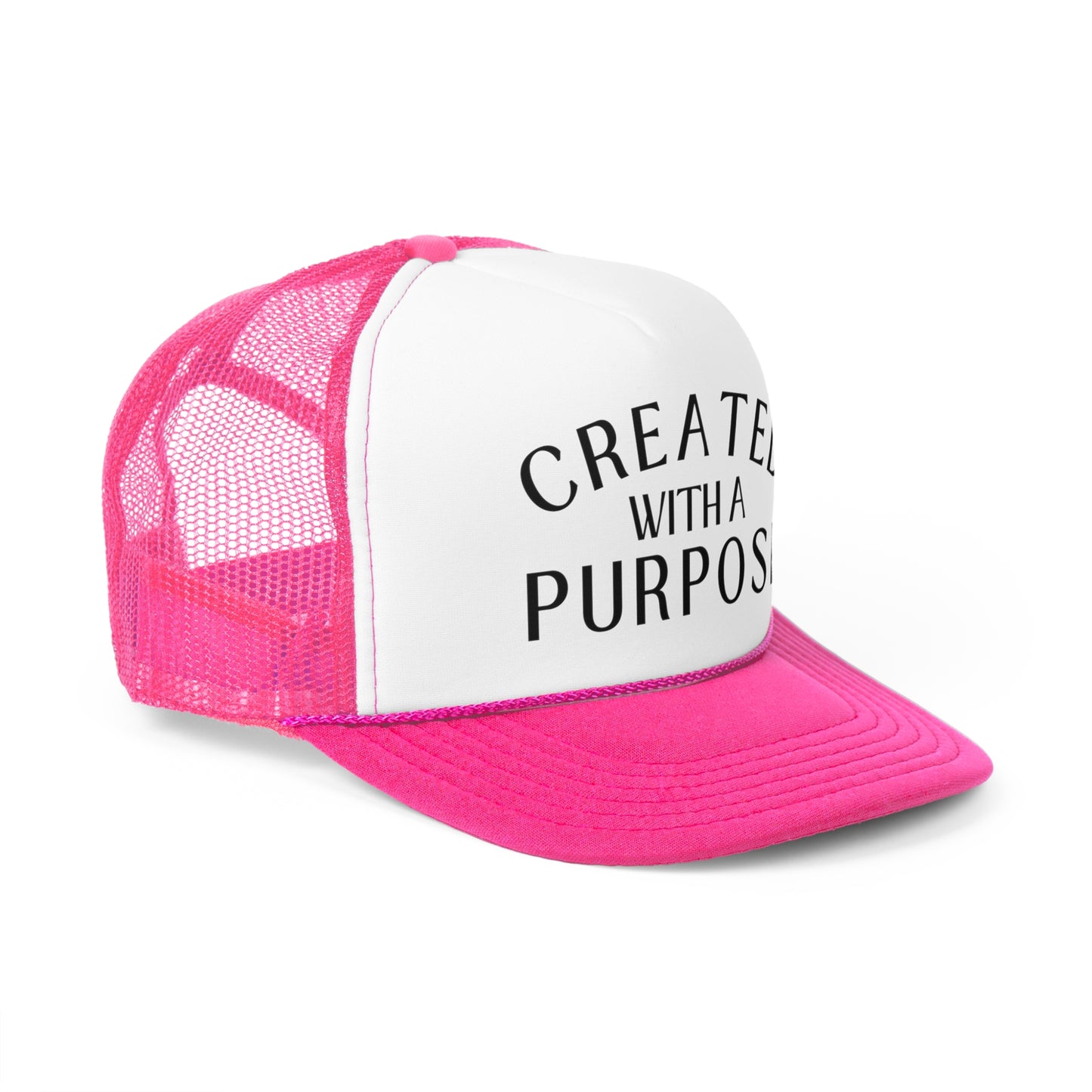Created With A Purpose Christian Trucker Hat