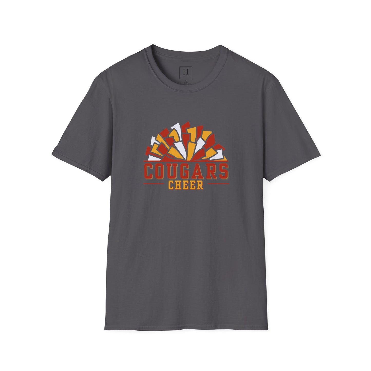 Cougars Cheer Pom Pom Shirt