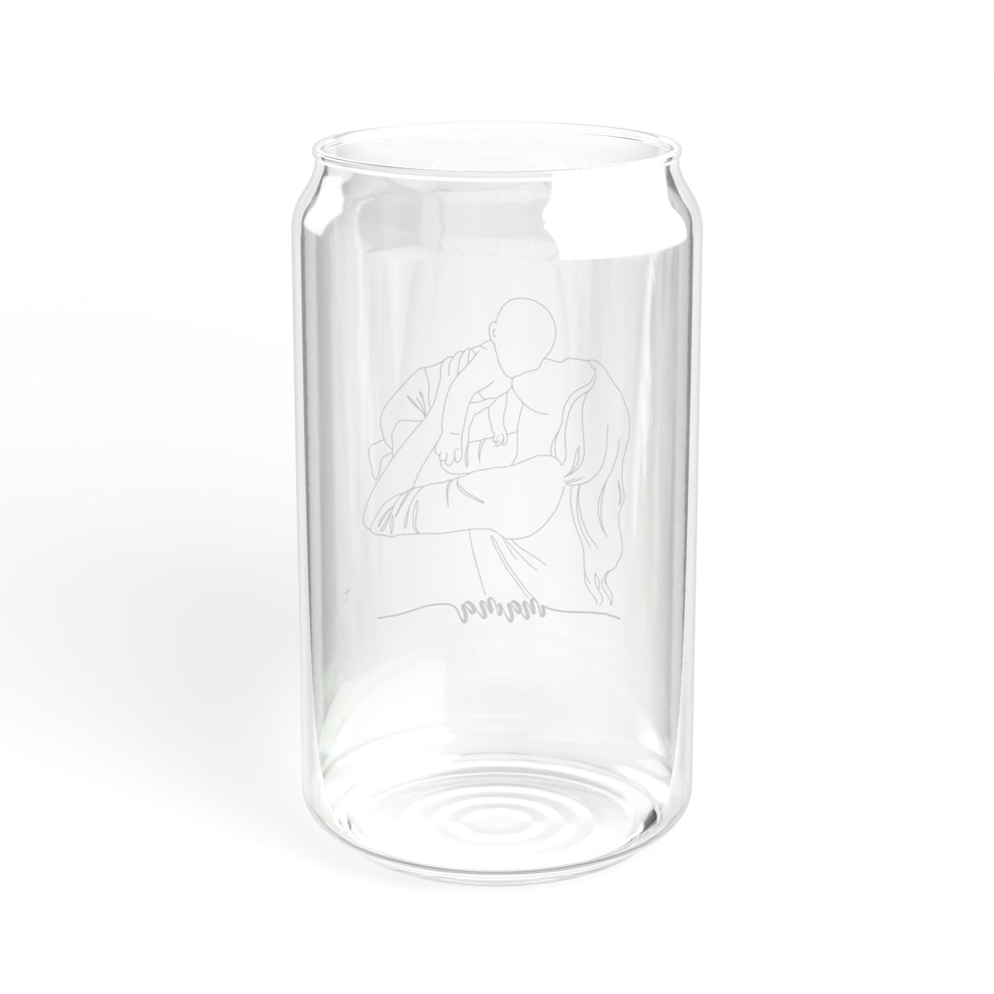 Mama mothers day Sipper Glass, 16oz