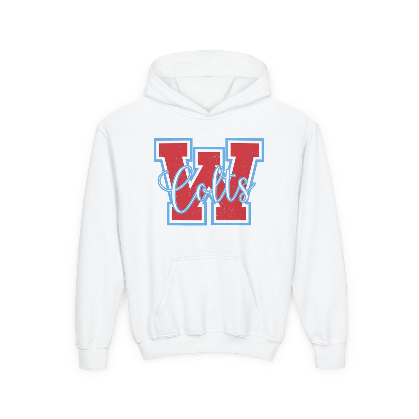 YOUTH -- (W) West Jessamine Colts - Hoodie