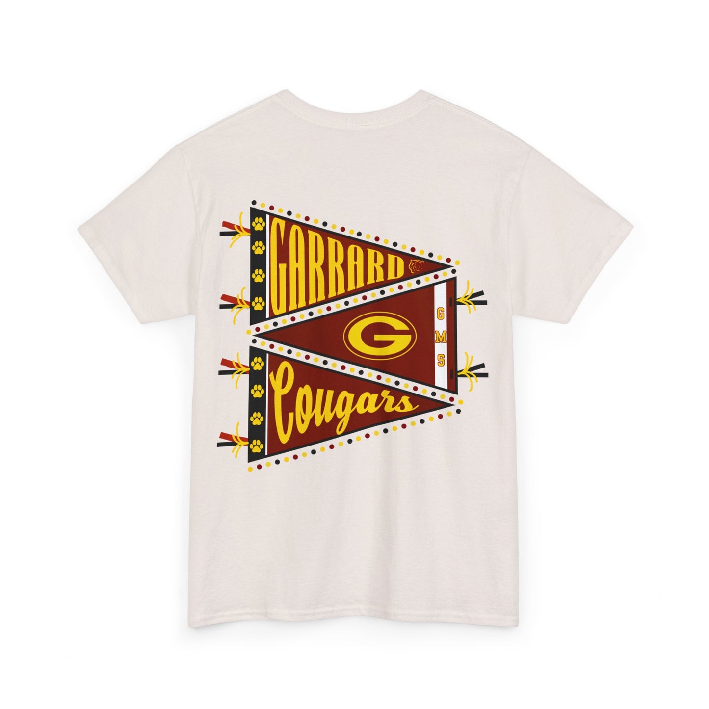 Garrard Middle Cougars Pride T-Shirt (Front & Back)