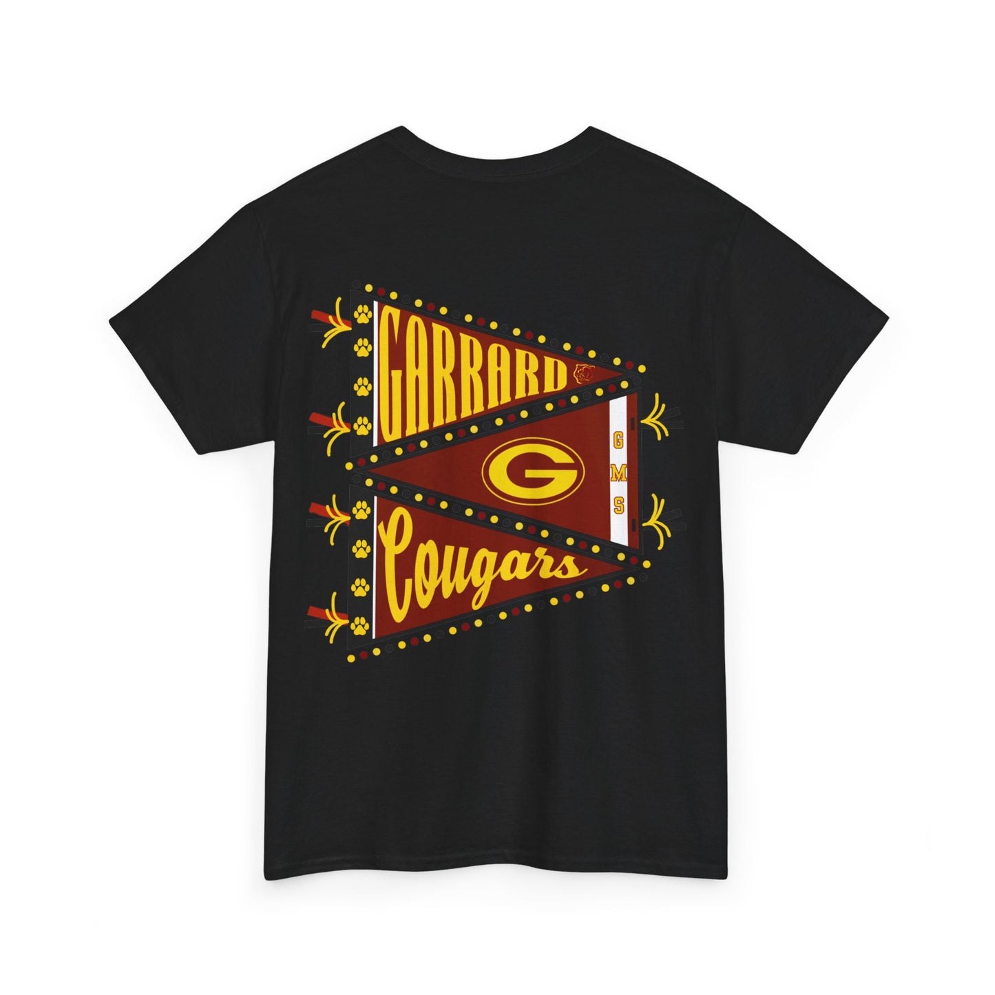 Garrard Middle Cougars Pride T-Shirt (Front & Back)