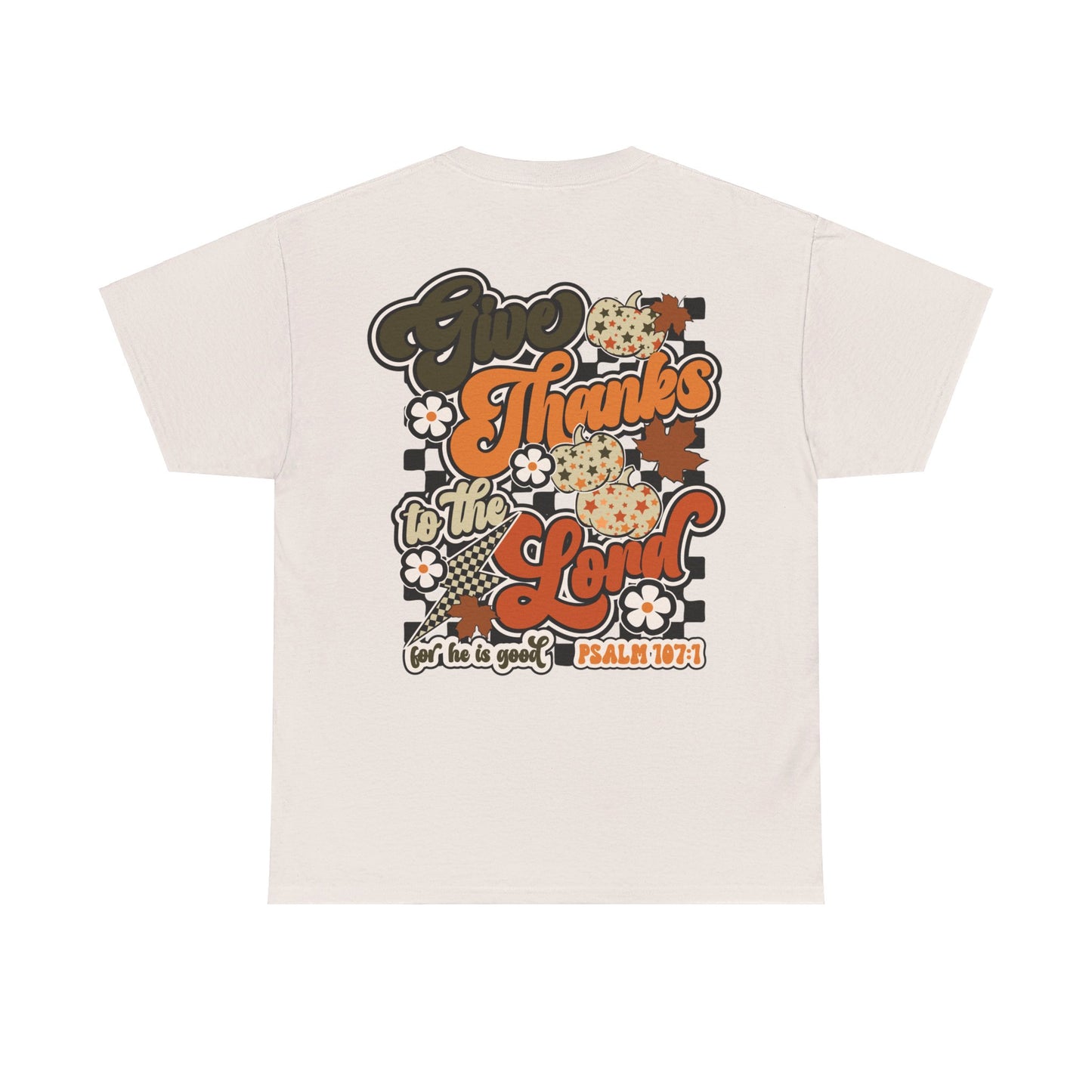 Retro Give Thanks To The Lord T-Shirt