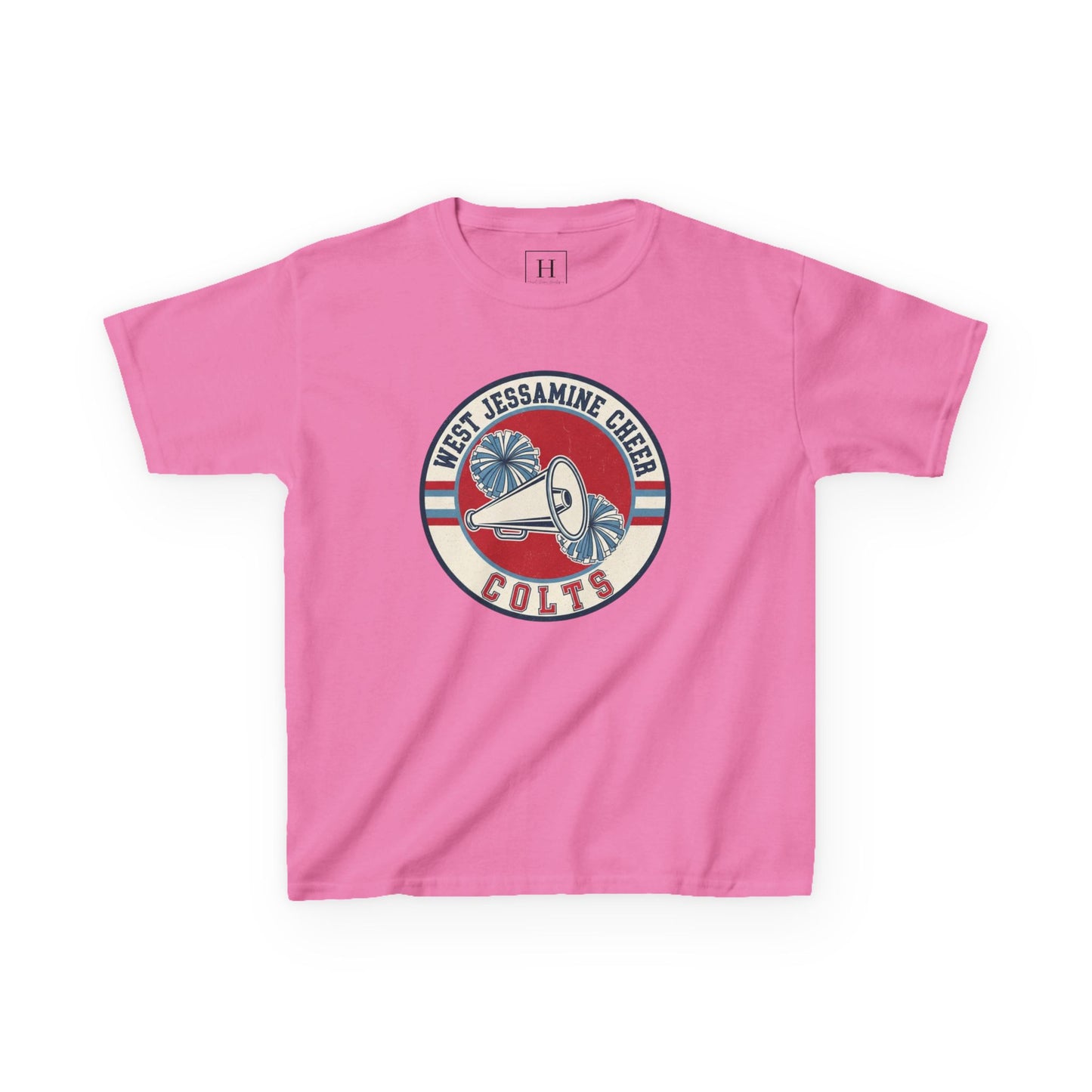 YOUTH -- Vintage West Jessamine Cheer - Colts - Unisex Tee