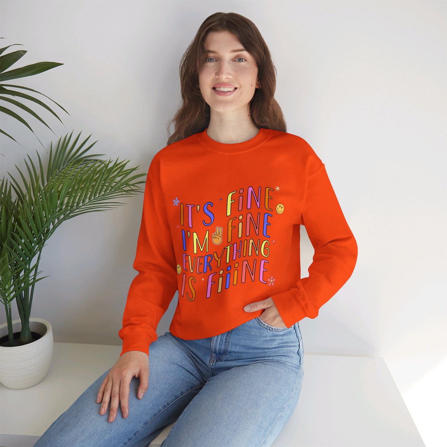 It's Fine, Everything Is Fine Sweater