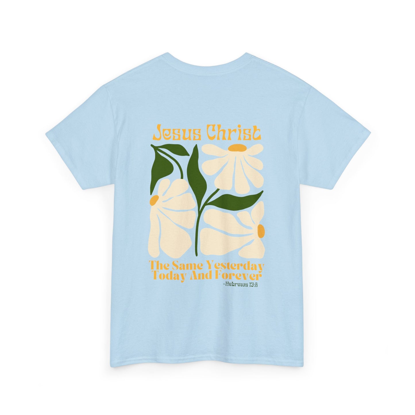 Jesus Never Changes Christian Short Sleeve Tee