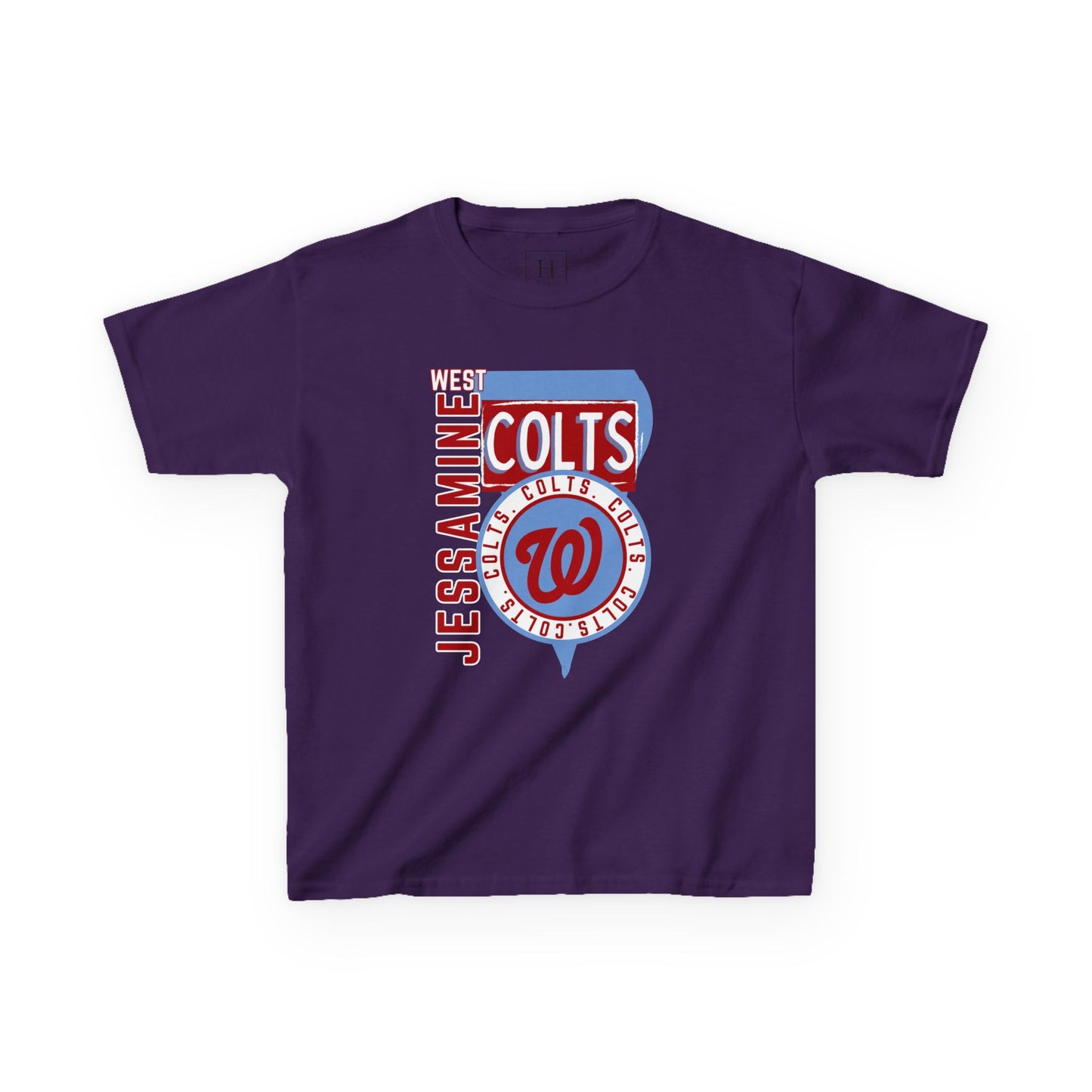 YOUTH -- West Jessamine Pennant Flag Colts - Unisex Shirt