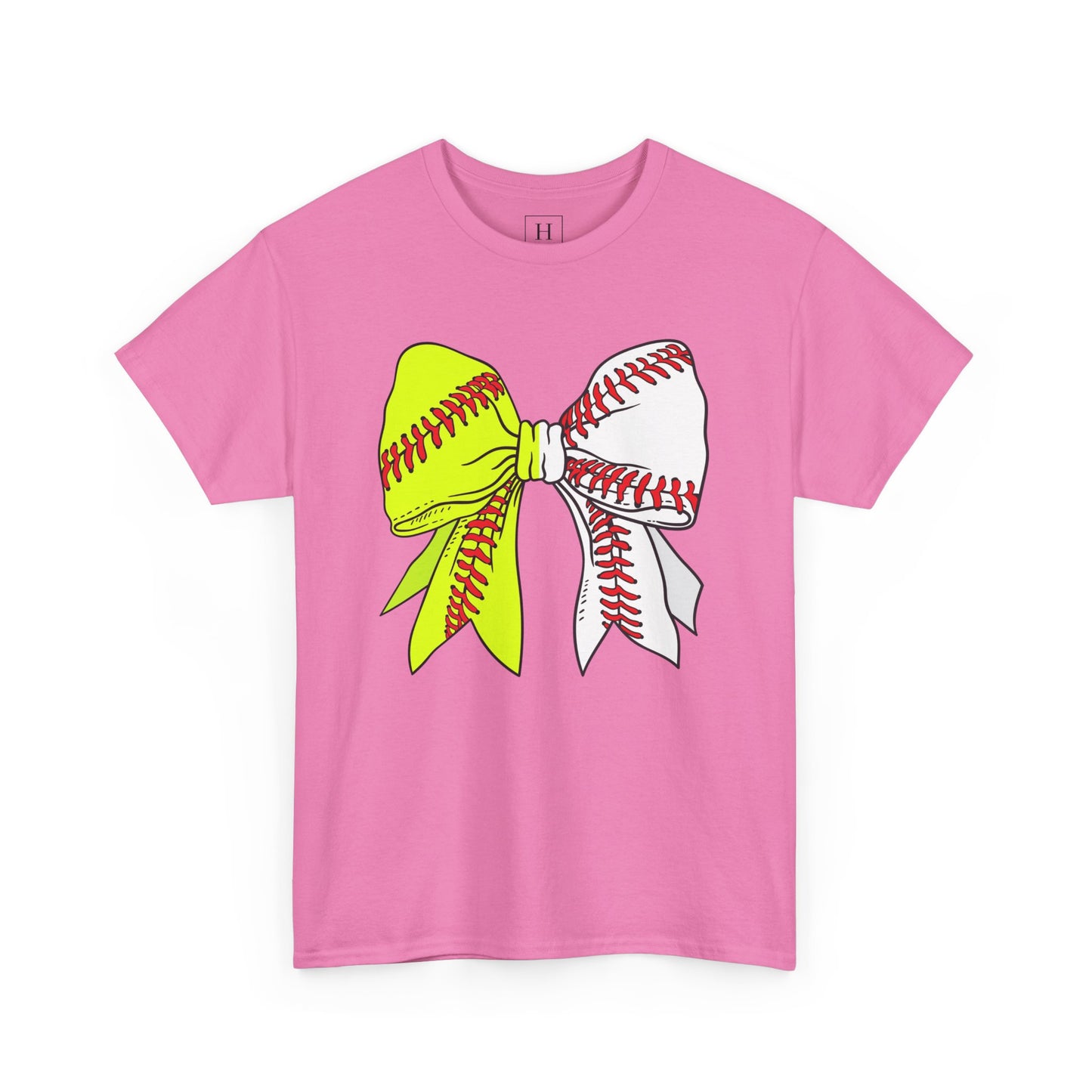 Softball Baseball Bow Unisex Tee - Sports Mama