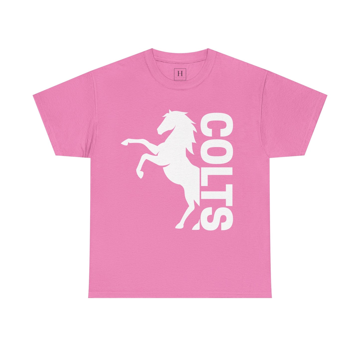 COLTS, Horse in White - Unisex Tee