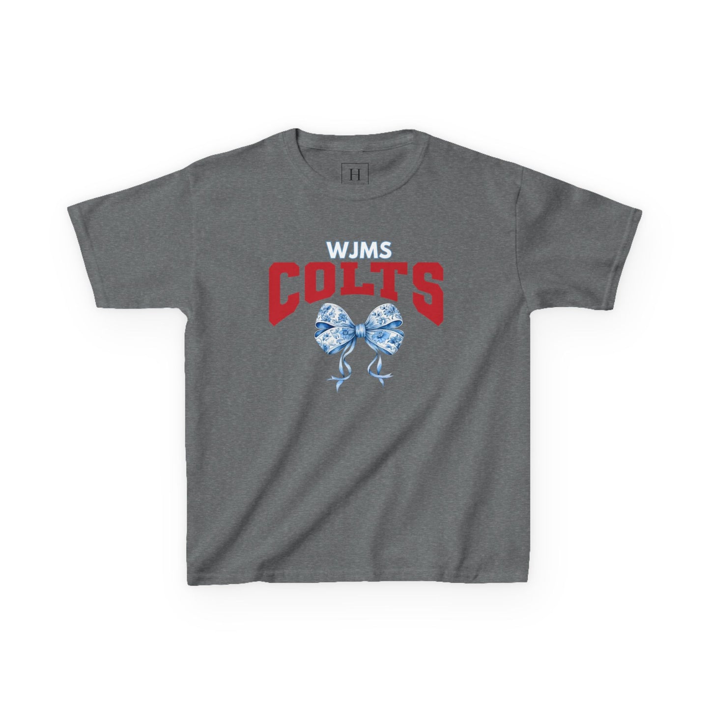 YOUTH - WJMS COLTS Coquette Bow Tee