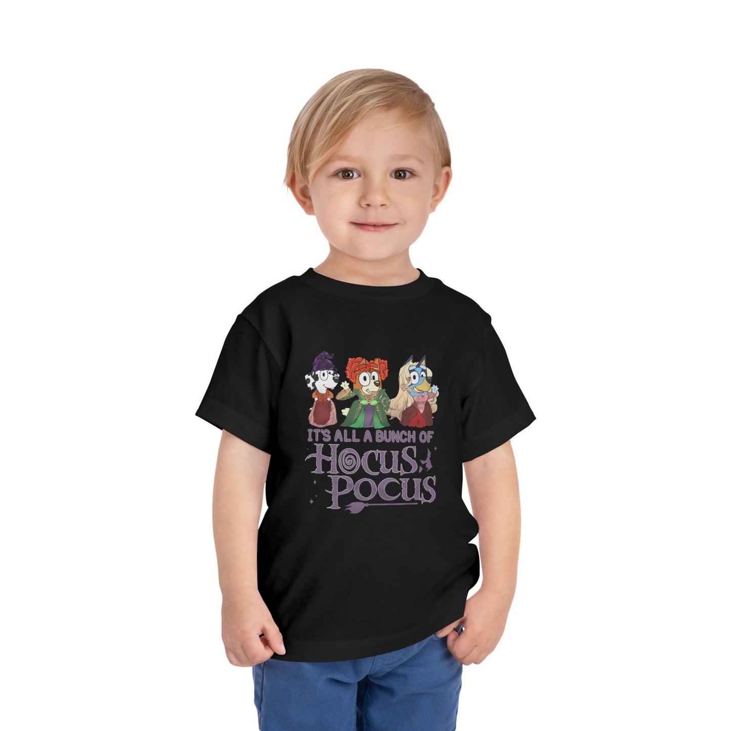 Toddler Bluey Hocus Pocus Halloween T-shirt