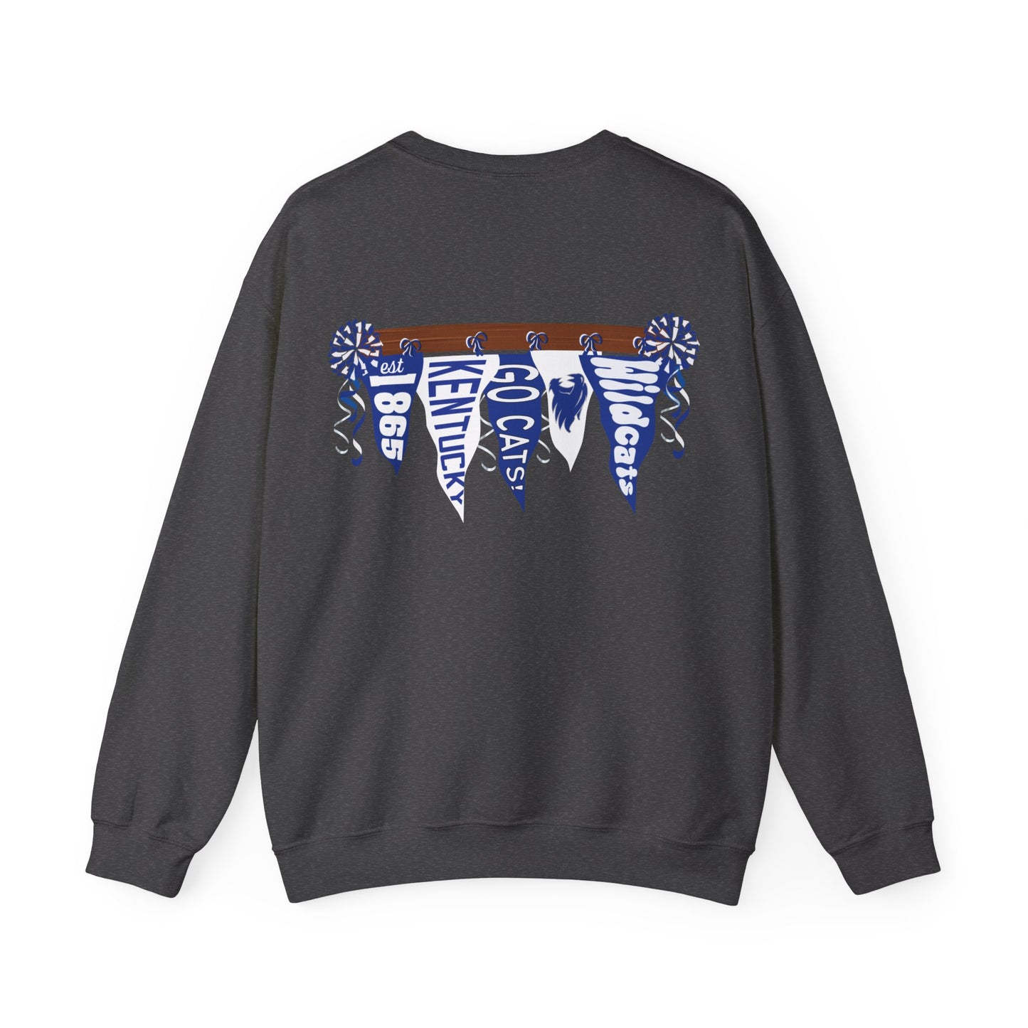 Kentucky Wildcats Pennant Sweater (Front & Back)