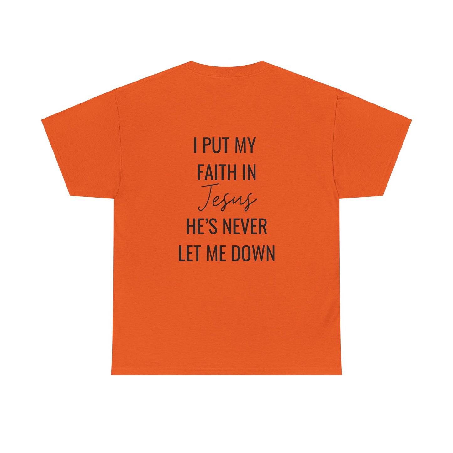 faith in jesus christian shirt