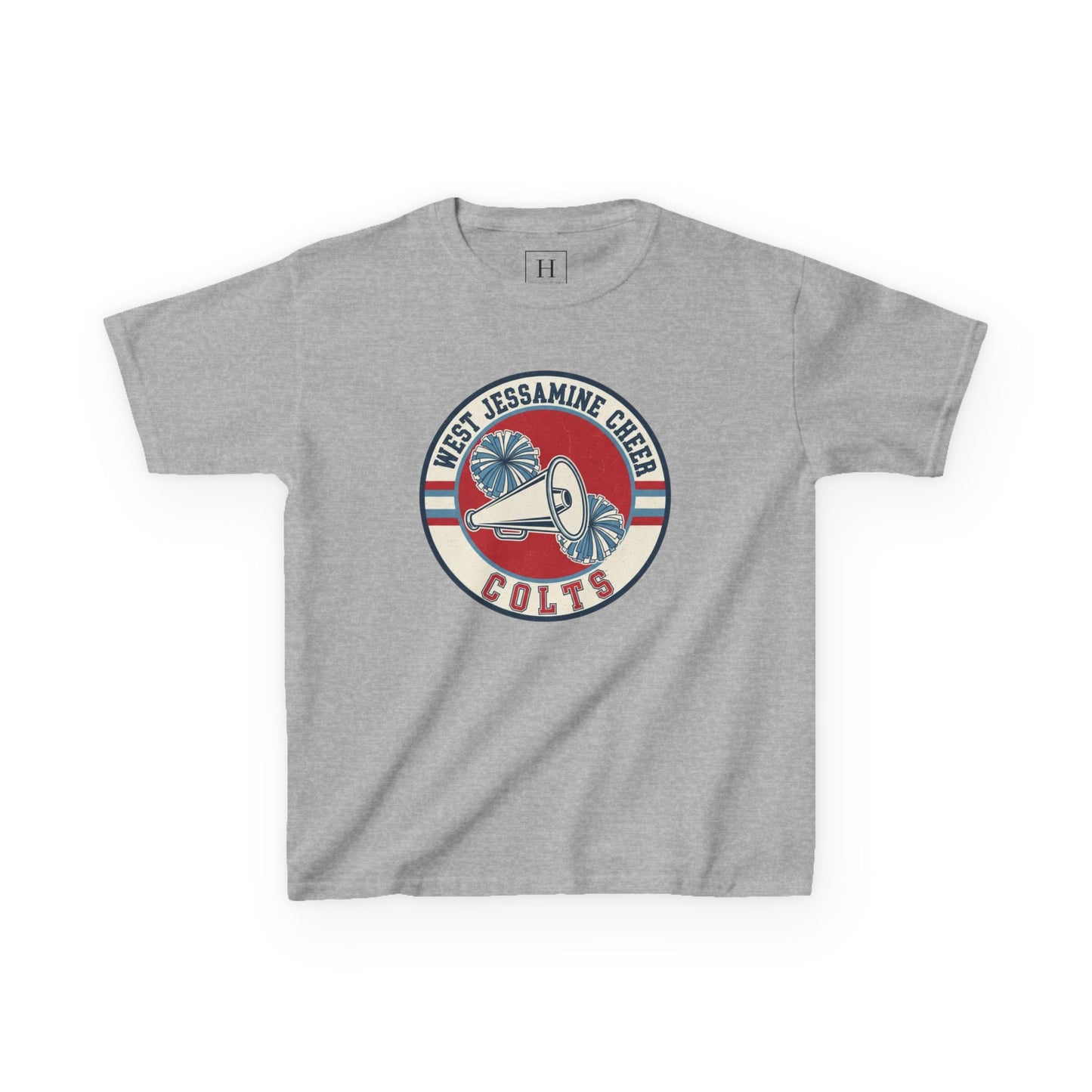 YOUTH -- Vintage West Jessamine Cheer - Colts - Unisex Tee