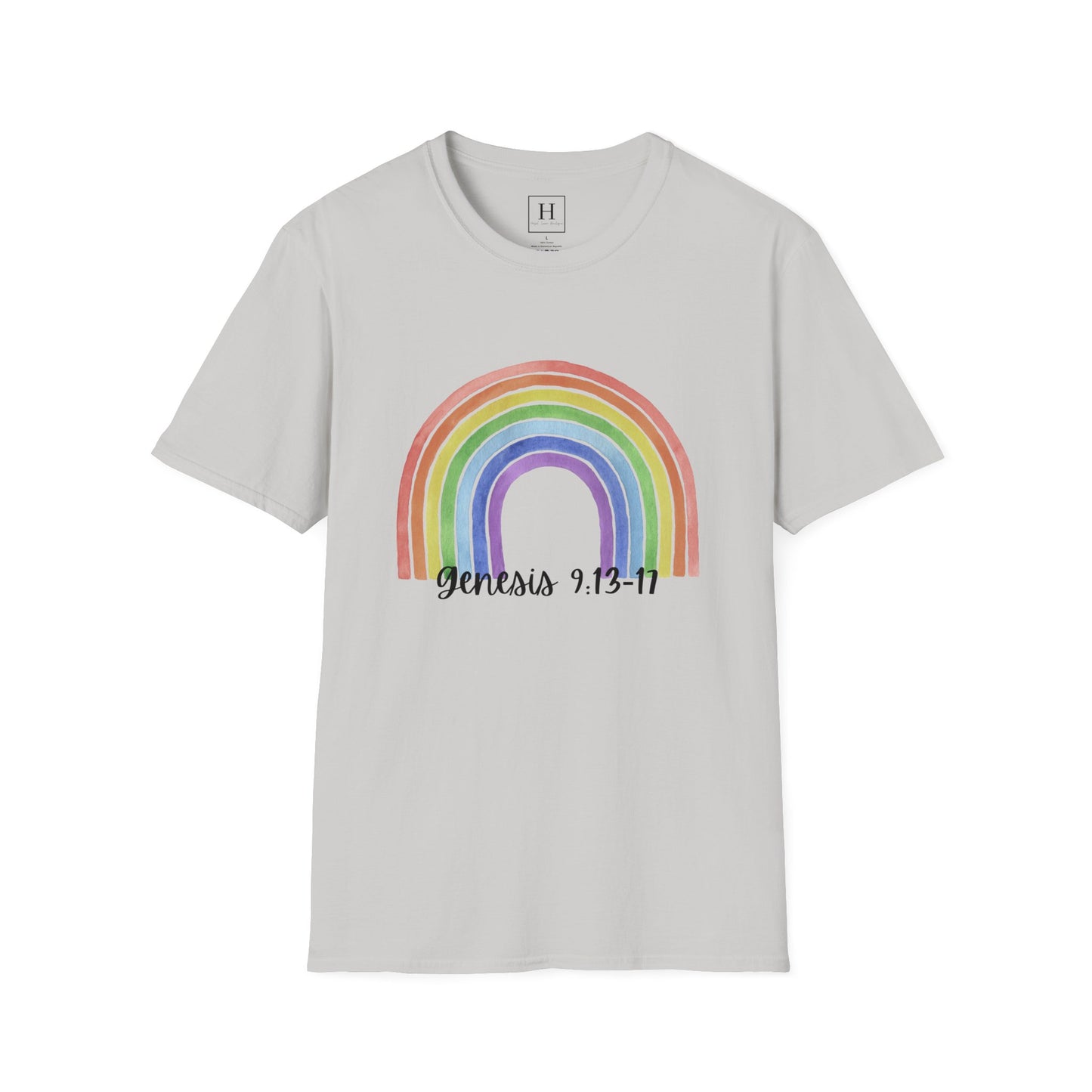 Rainbow Genesis 13 Christian T-shirt