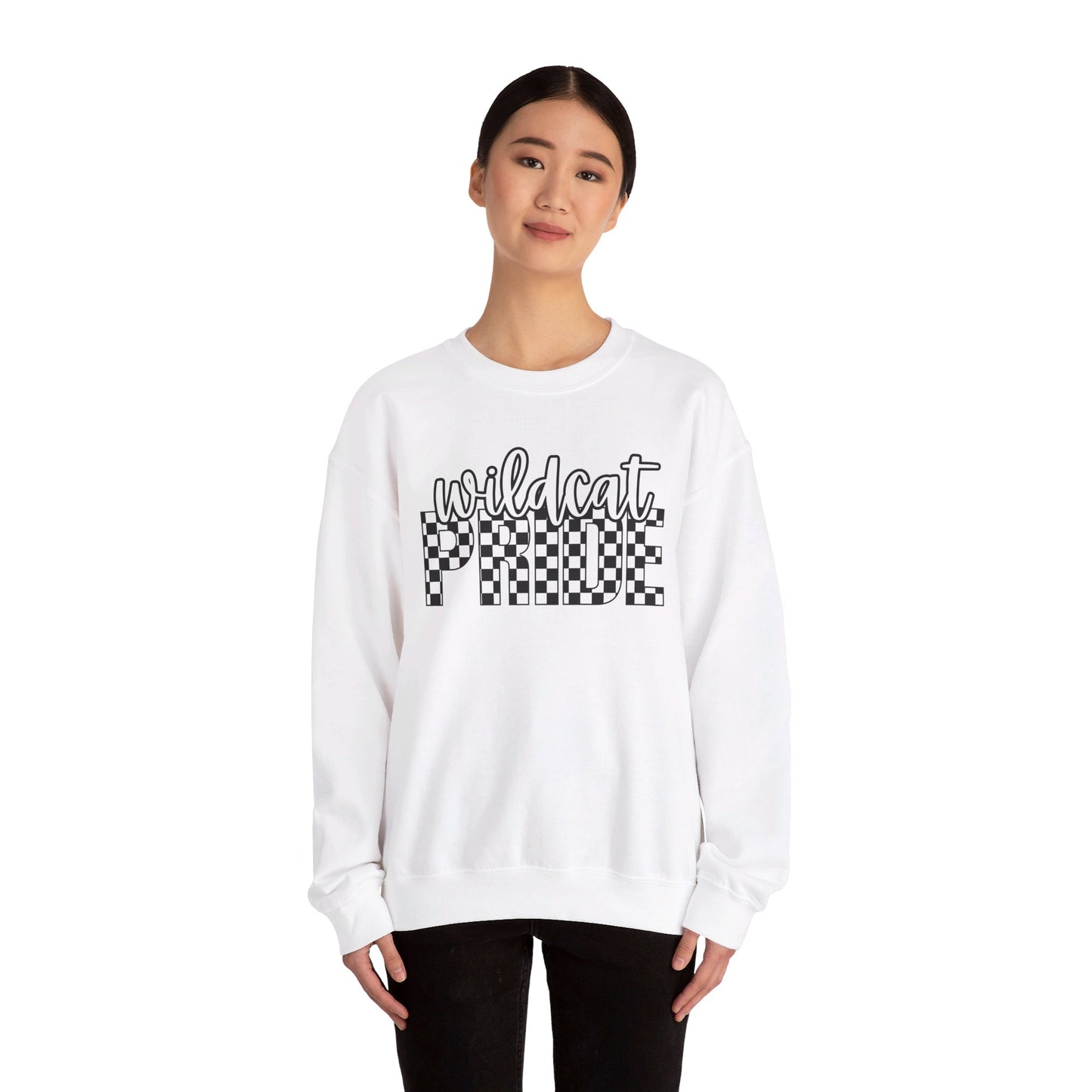 Wildcat Pride Retro Checker Sweater