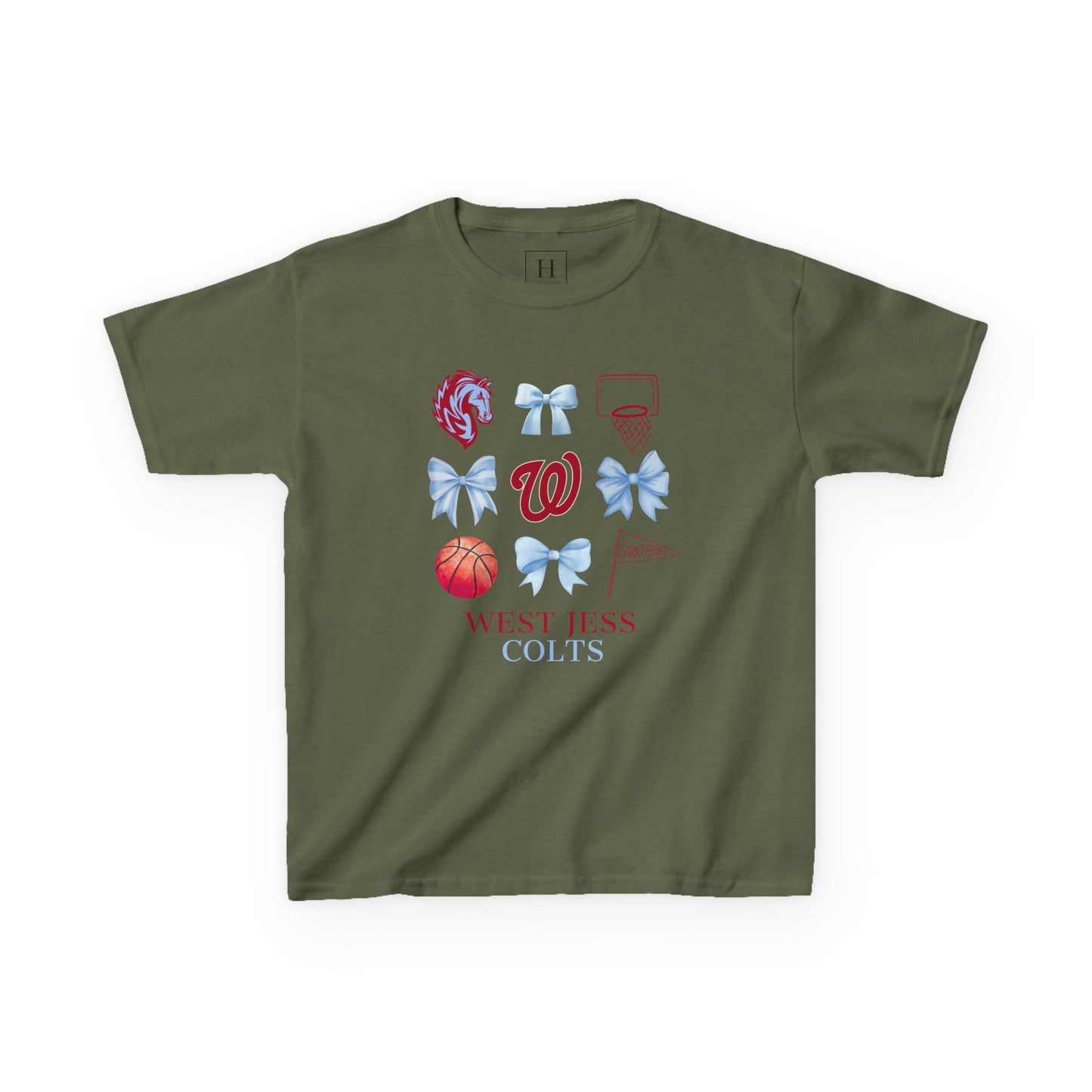 YOUTH --- West Jessamine Basketball Coquette Unisex Tee