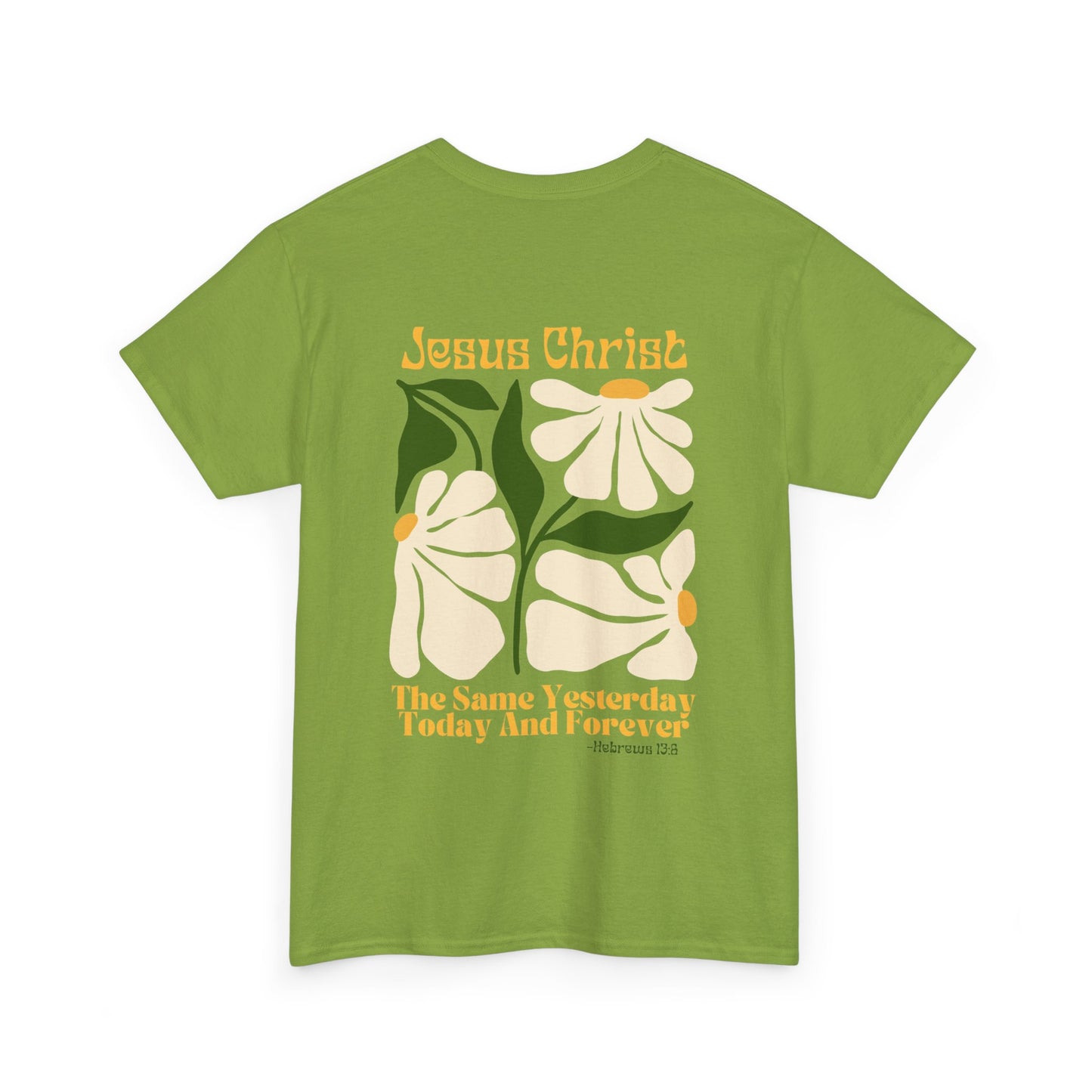 Jesus Never Changes Christian Short Sleeve Tee