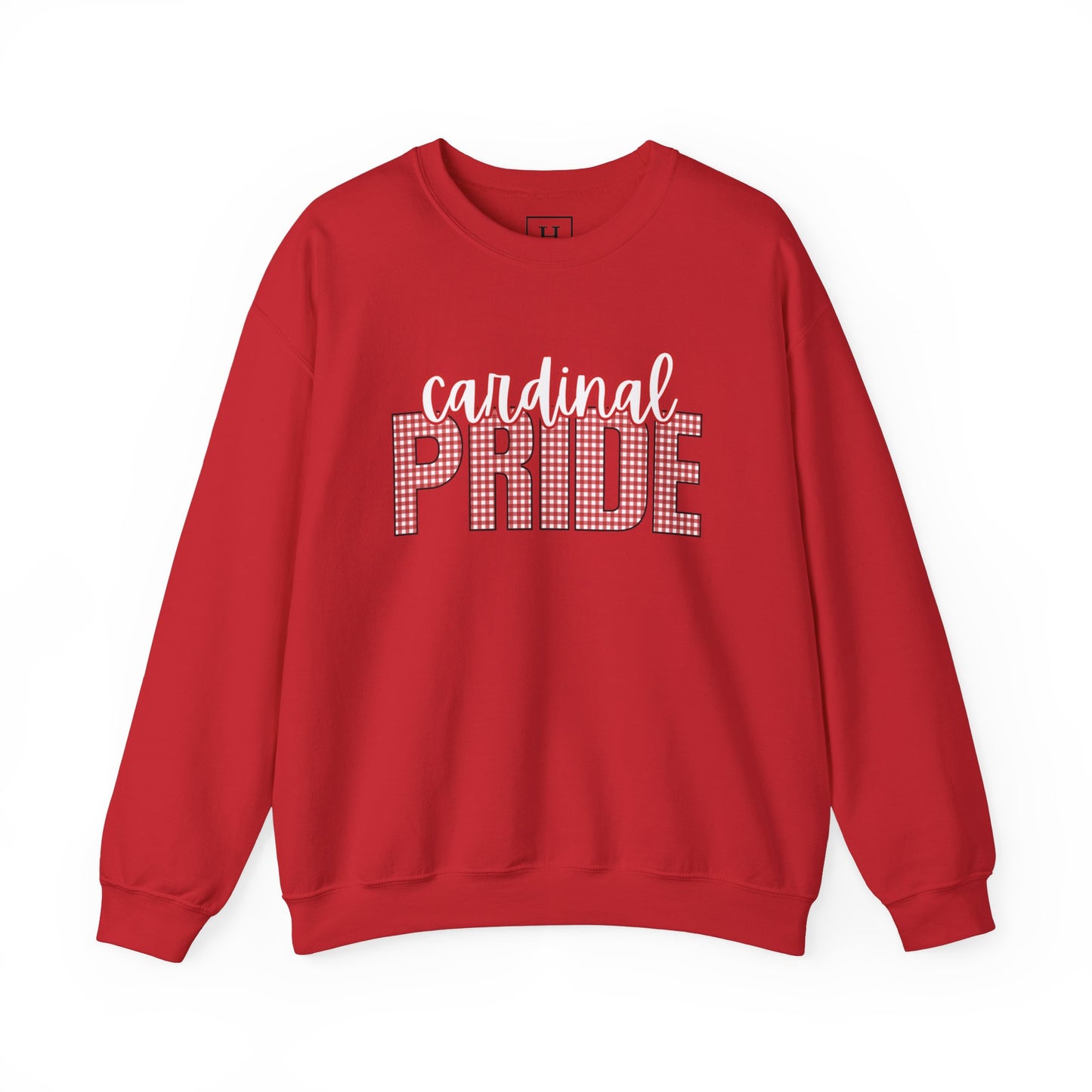 Cardinal Checker Pride Sweater